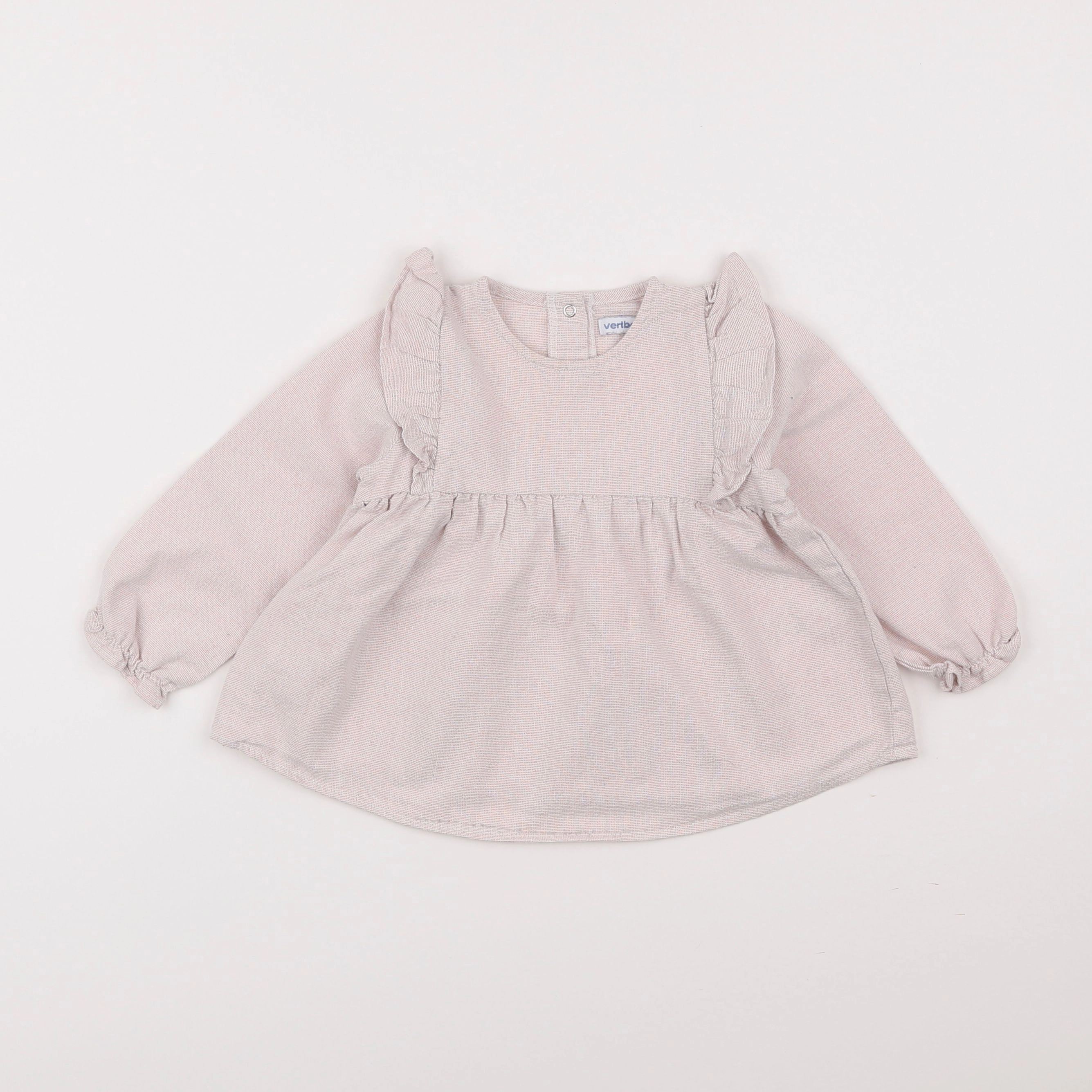 Vertbaudet - blouse rose - 2 ans