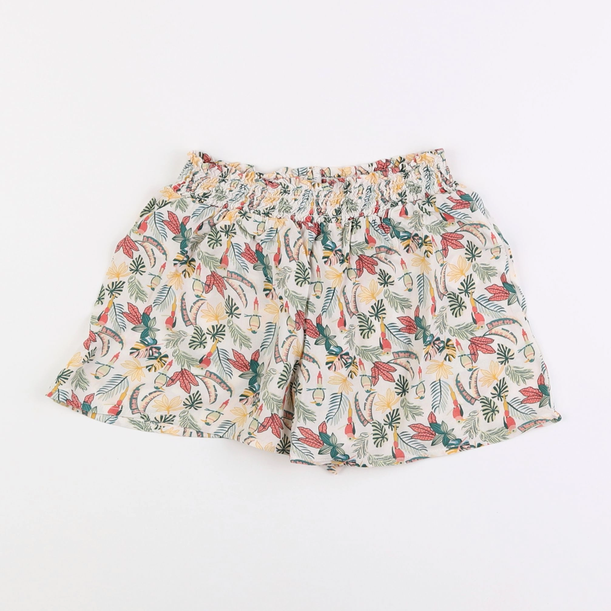 Vertbaudet - short multicolore - 7 ans