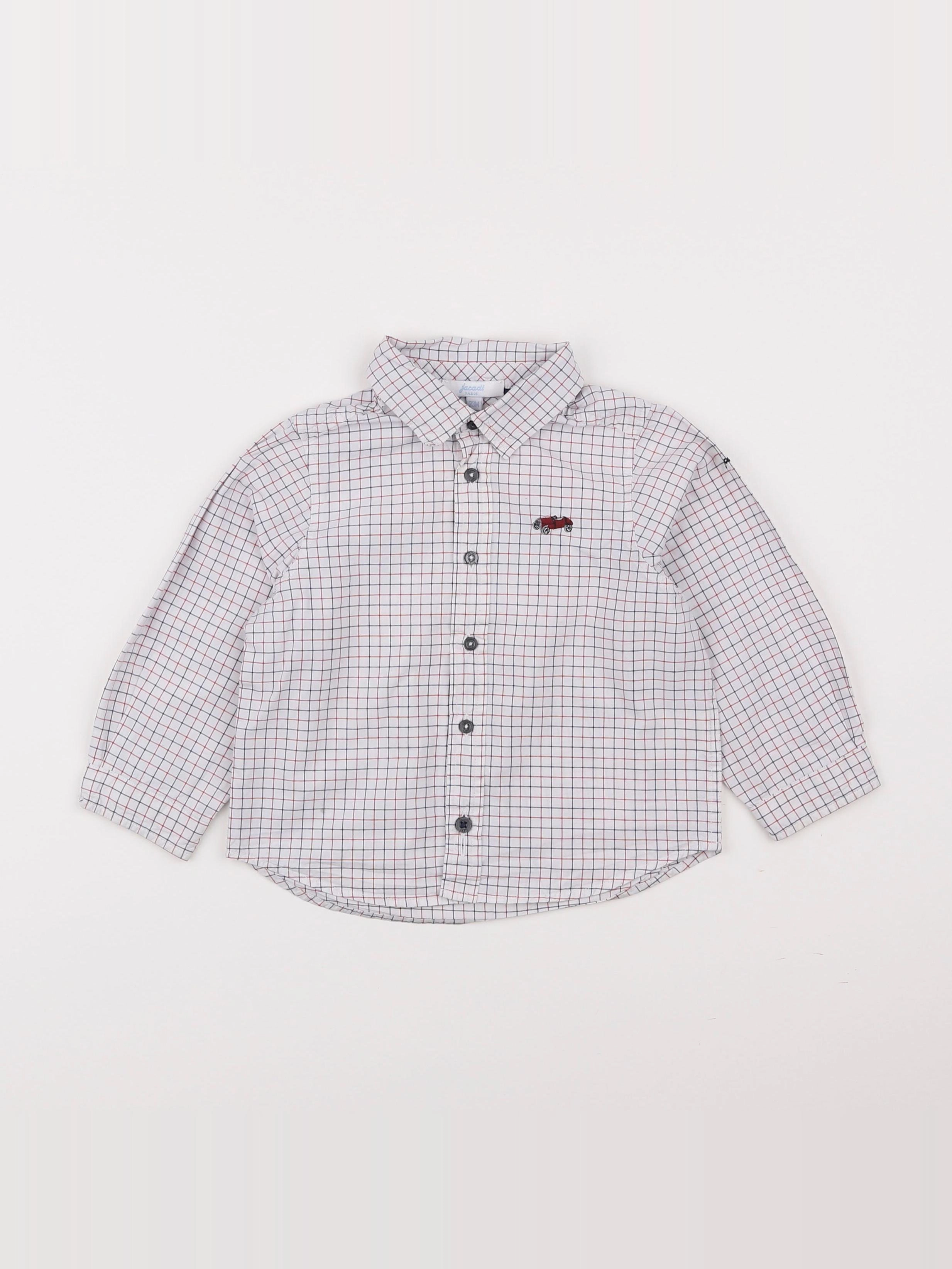Jacadi - chemise blanc - 2 ans