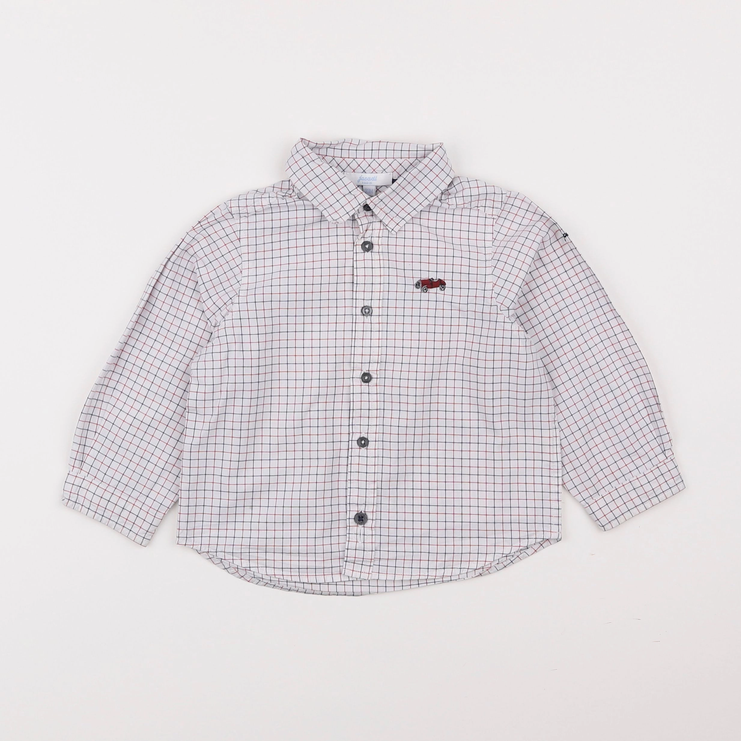 Jacadi - chemise blanc - 2 ans