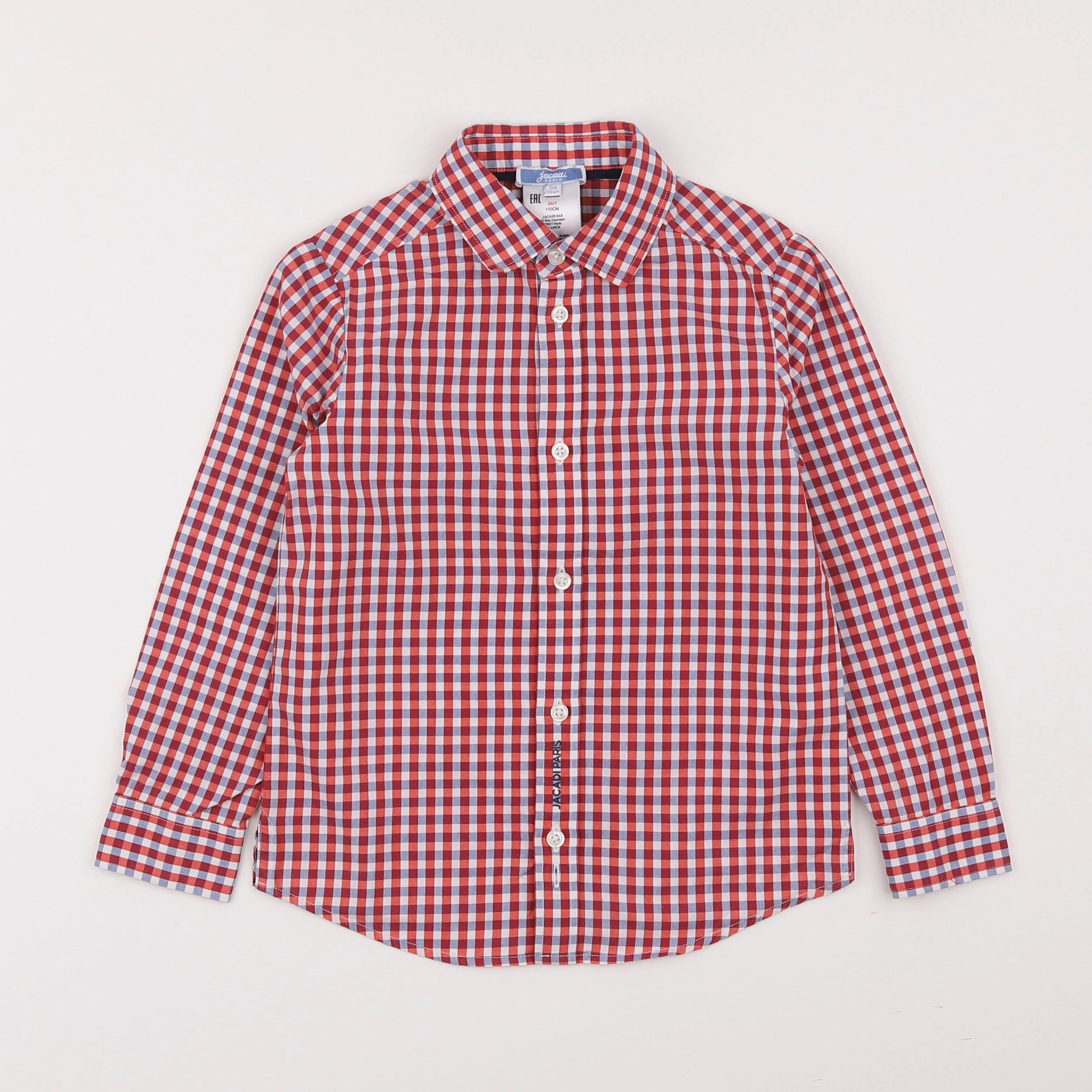 Jacadi - chemise rouge - 5 ans