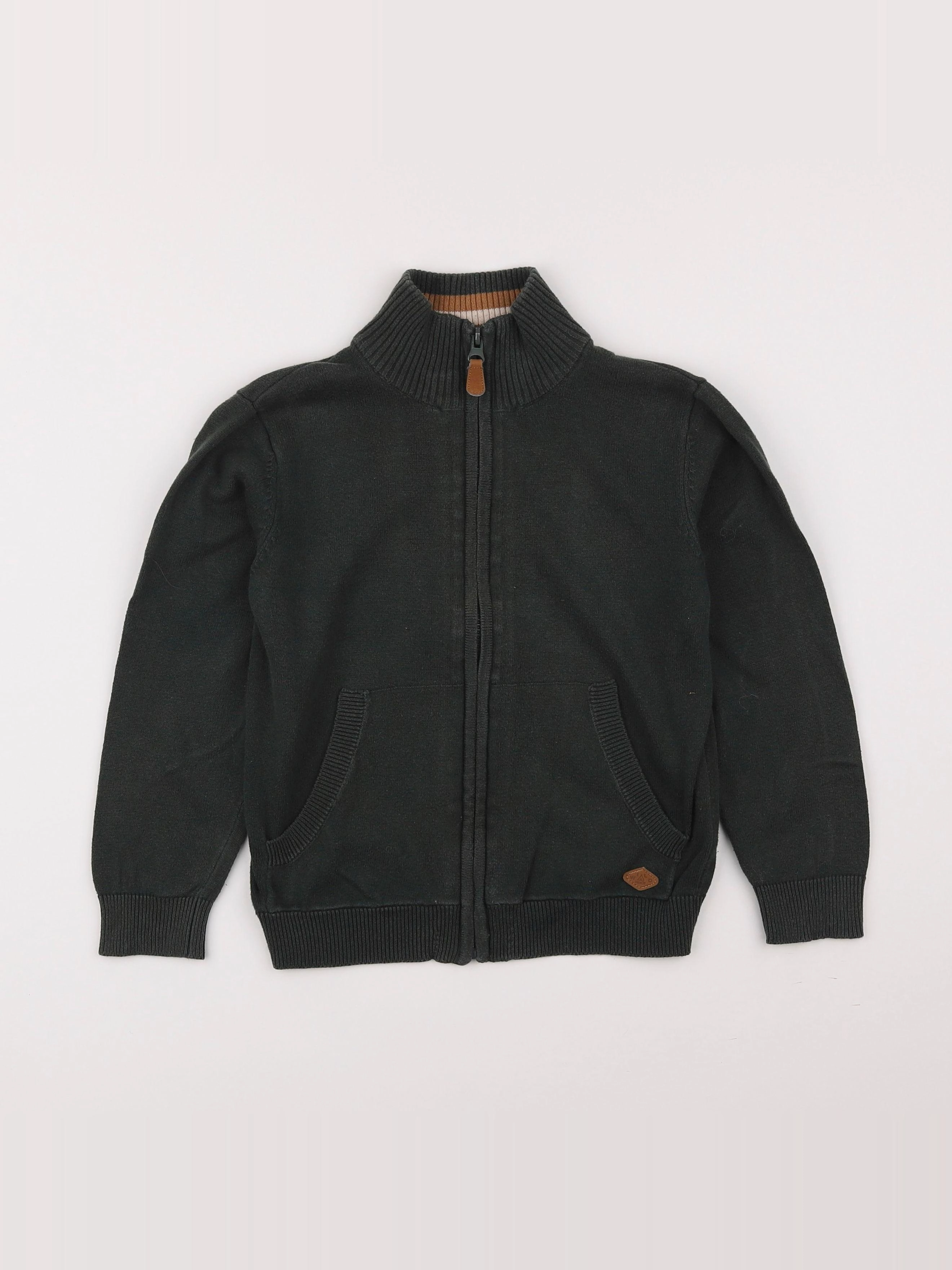 Vertbaudet - gilet vert - 8 ans