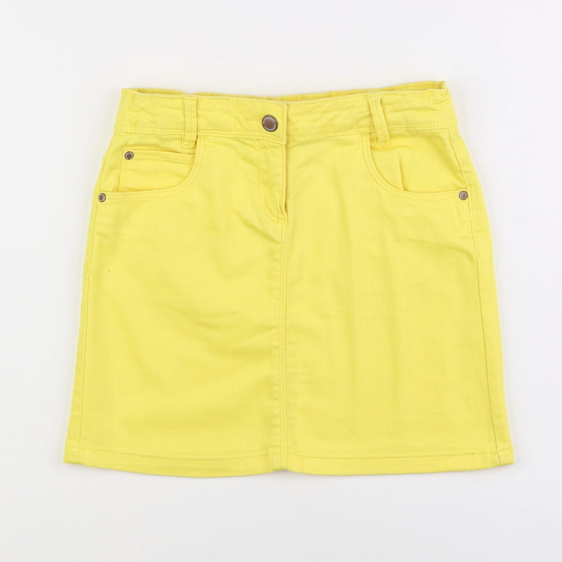 Vertbaudet - jupe jaune - 10 ans
