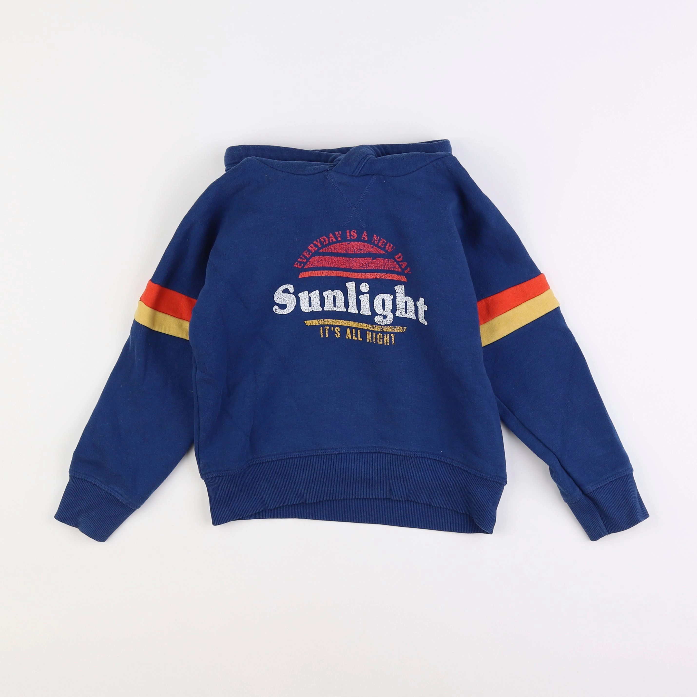 Tape à l'oeil - sweat bleu - 5 ans