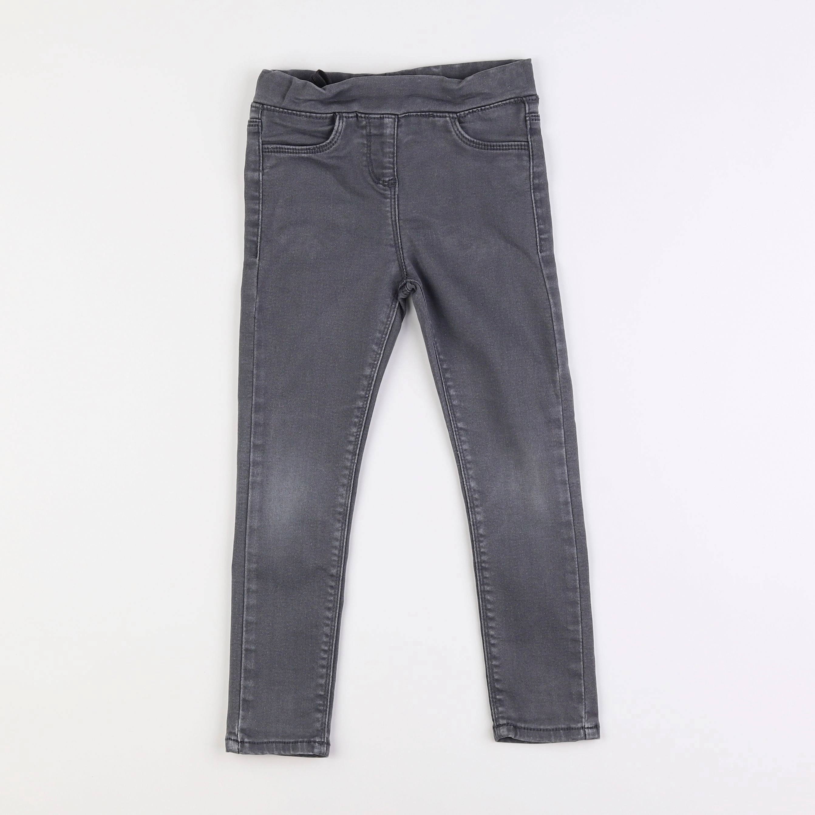 Vertbaudet - legging gris - 5 ans