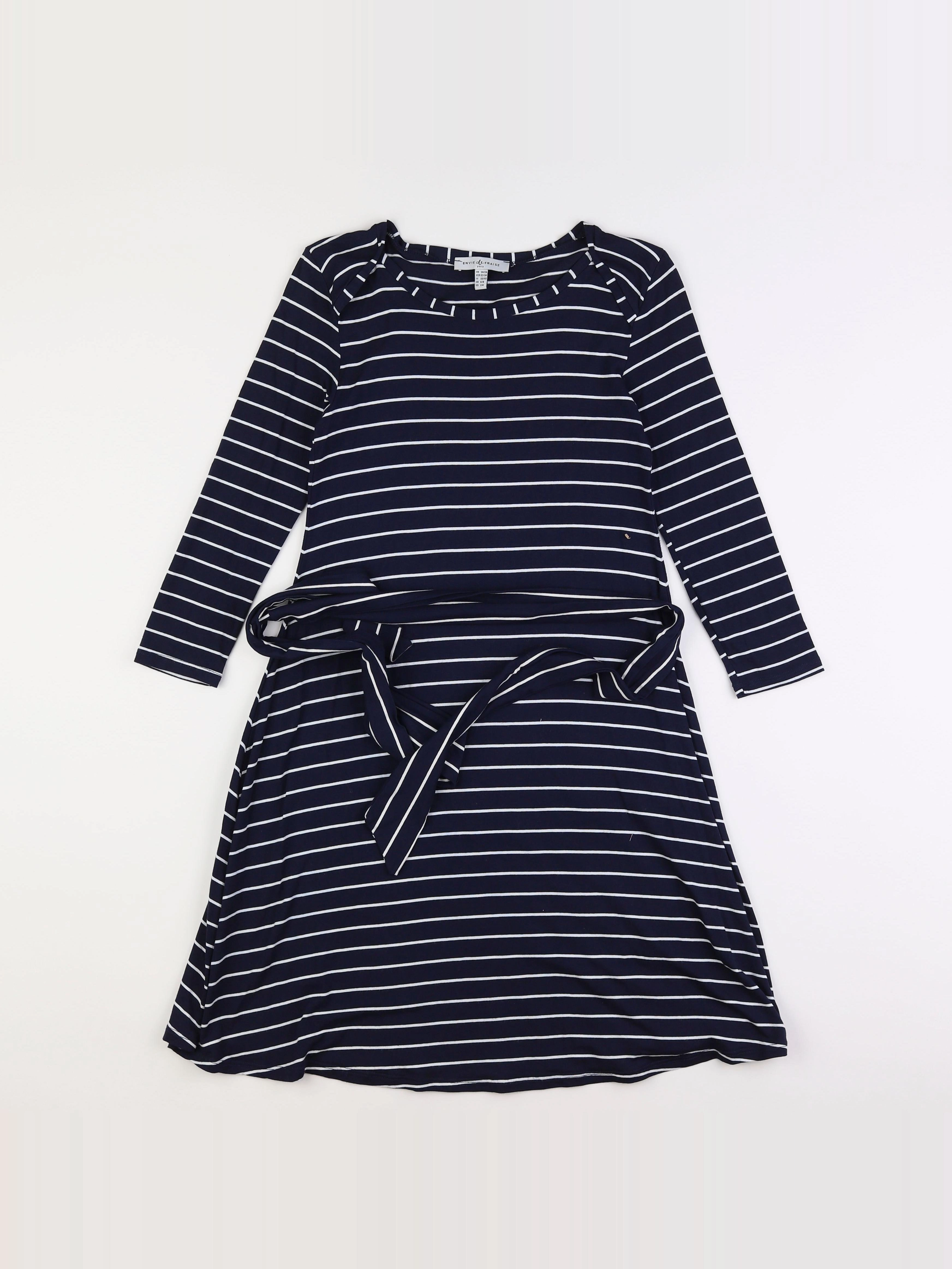 Envie de fraise - robe grossesse bleu - 34 à 36