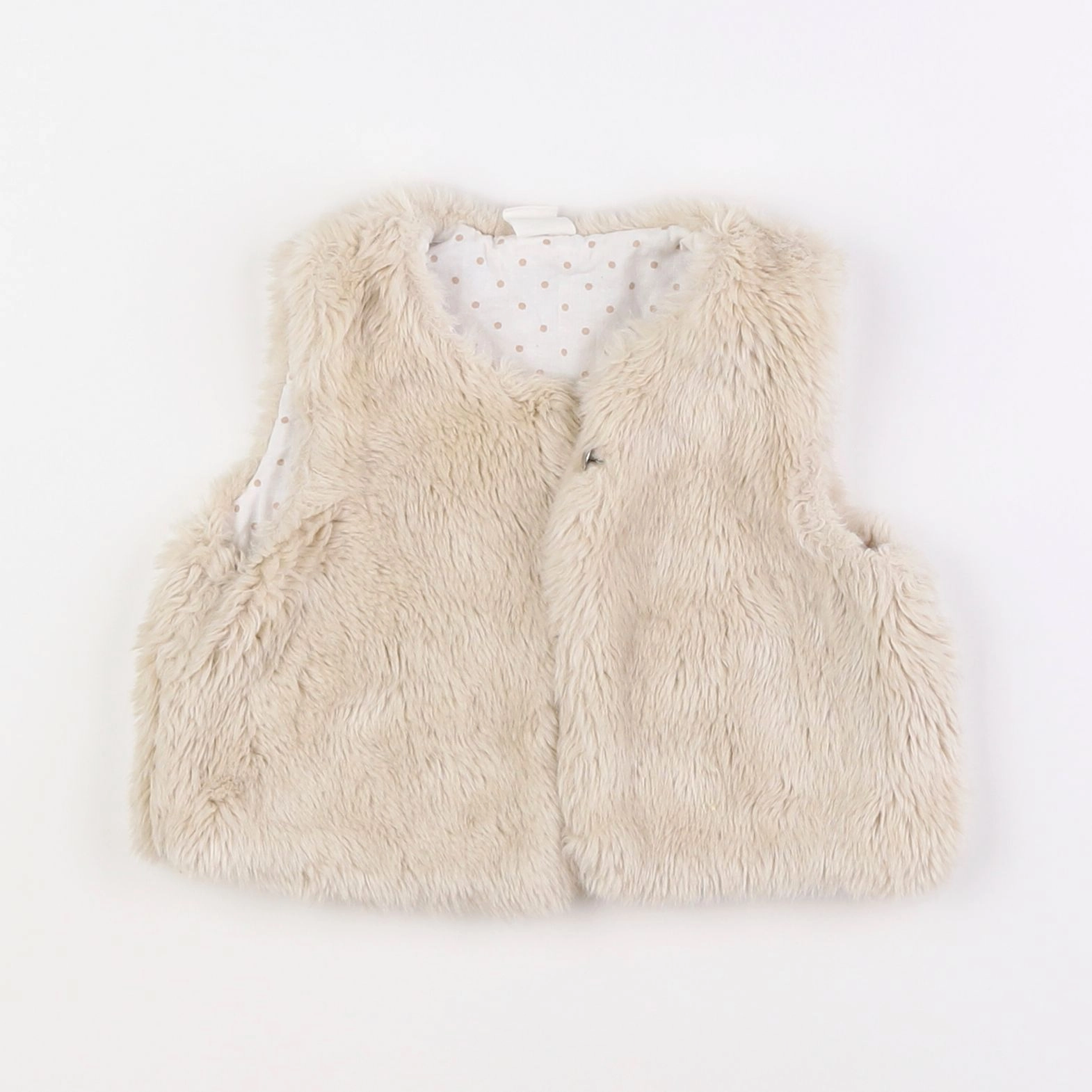 H&M - gilet beige - 12/18 mois