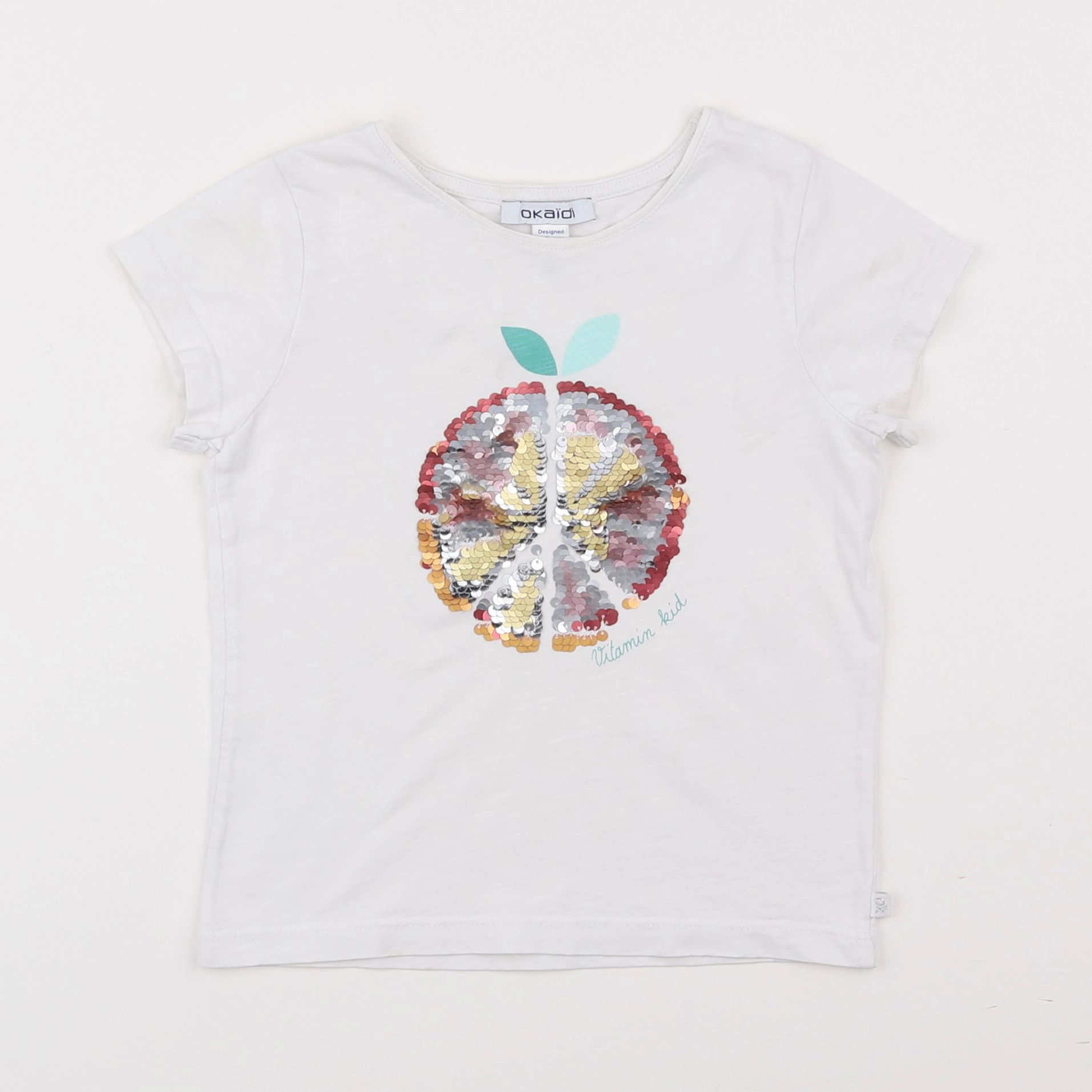 Okaidi - tee-shirt multicolore - 4 ans