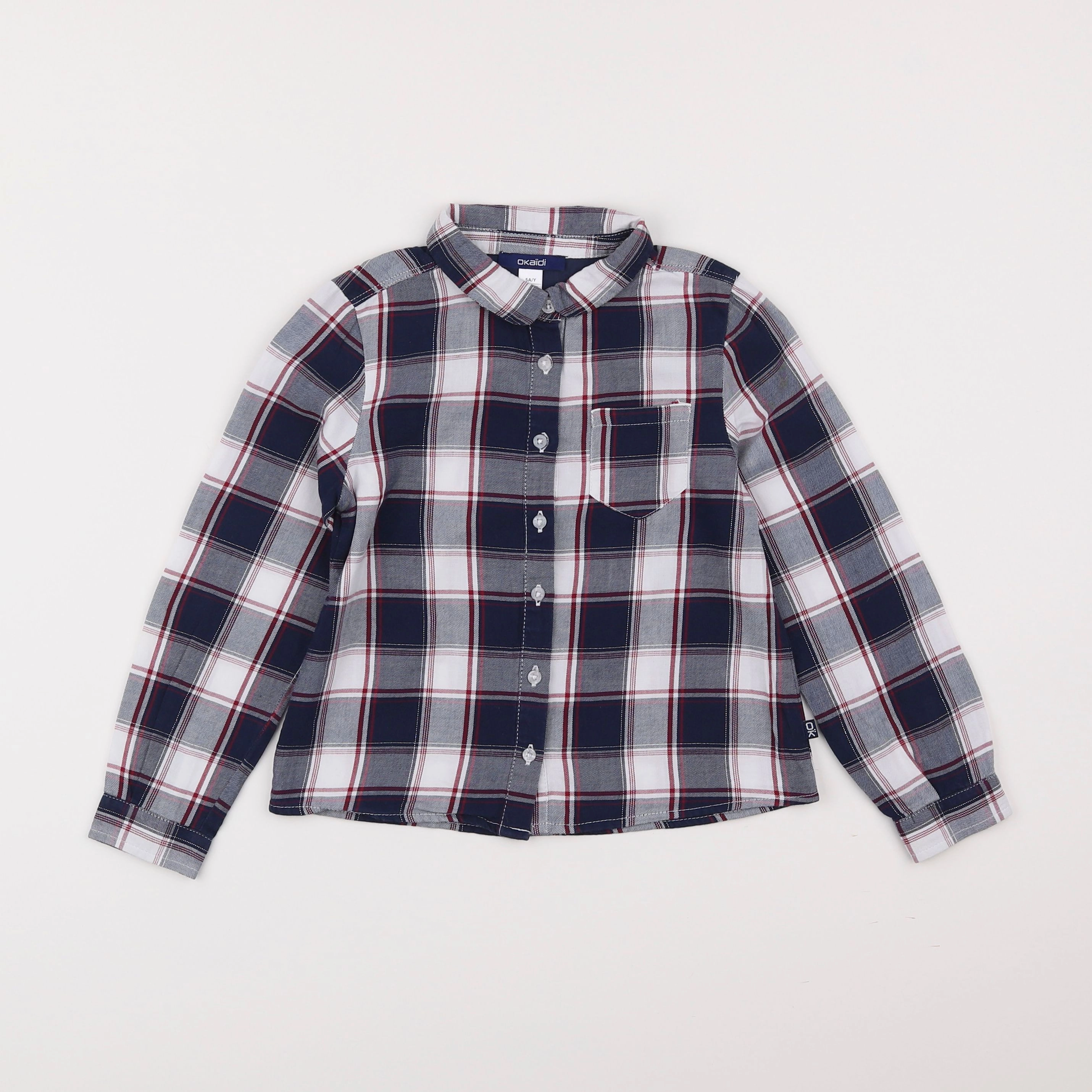 Okaidi - chemise multicolore - 5 ans