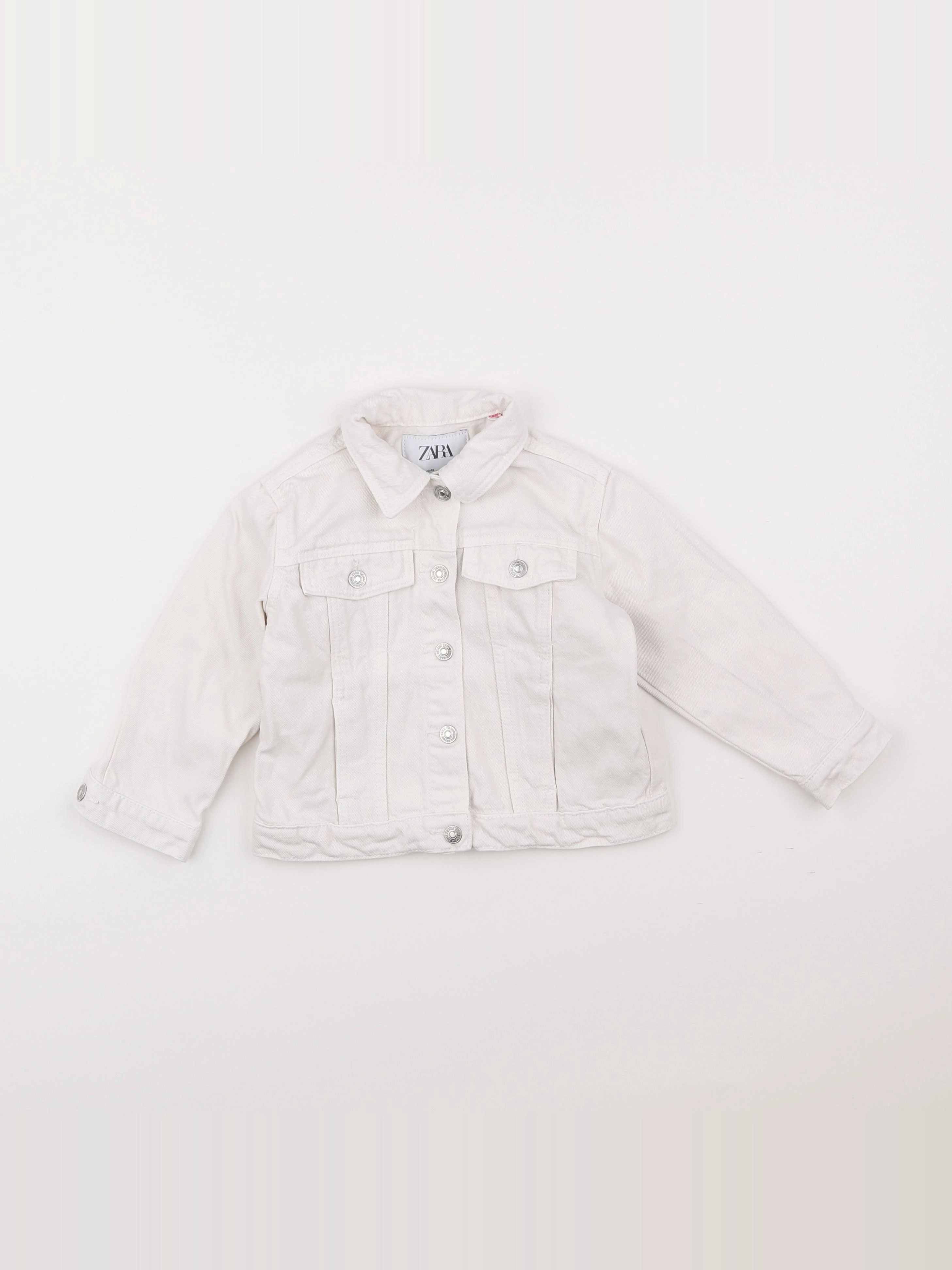 Zara - veste blanc - 2 ans
