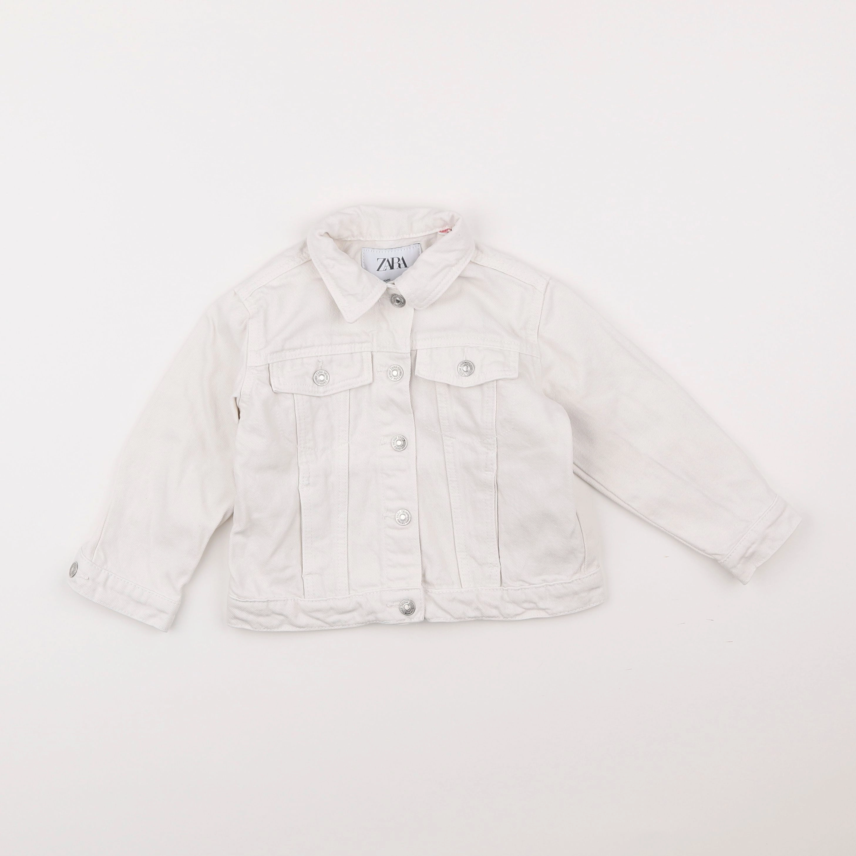 Zara - veste blanc - 2 ans