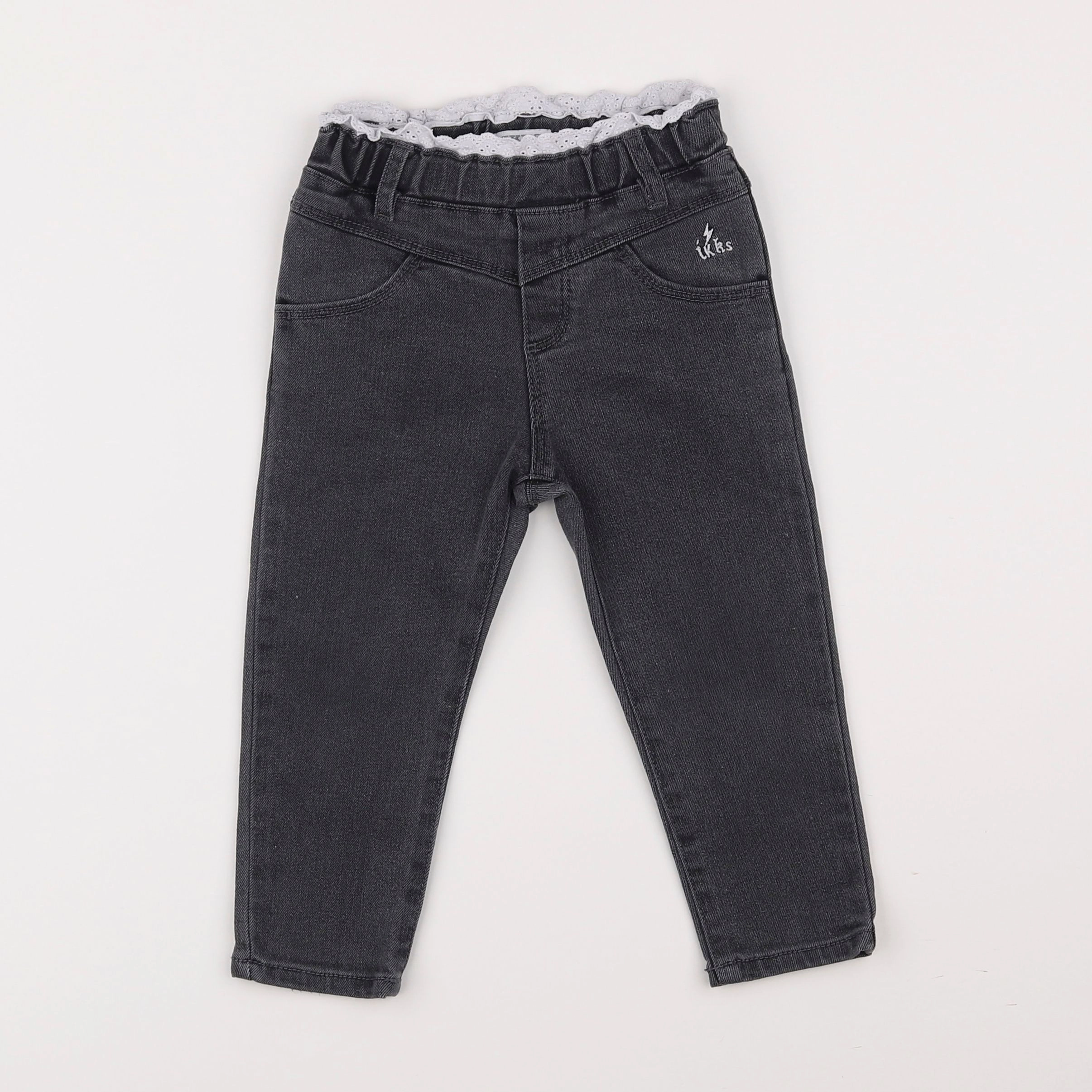 IKKS - legging gris - 2 ans