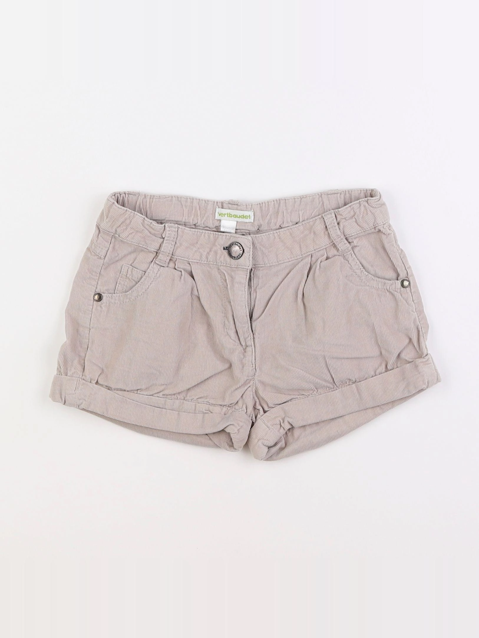 Vertbaudet - short beige - 4 ans