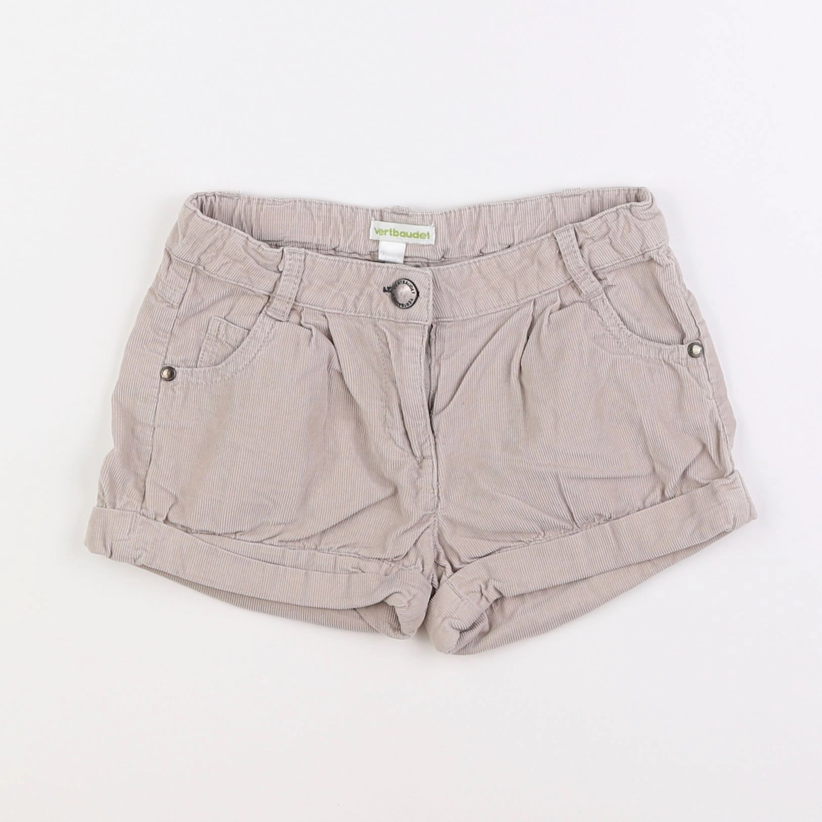 Vertbaudet - short beige - 4 ans