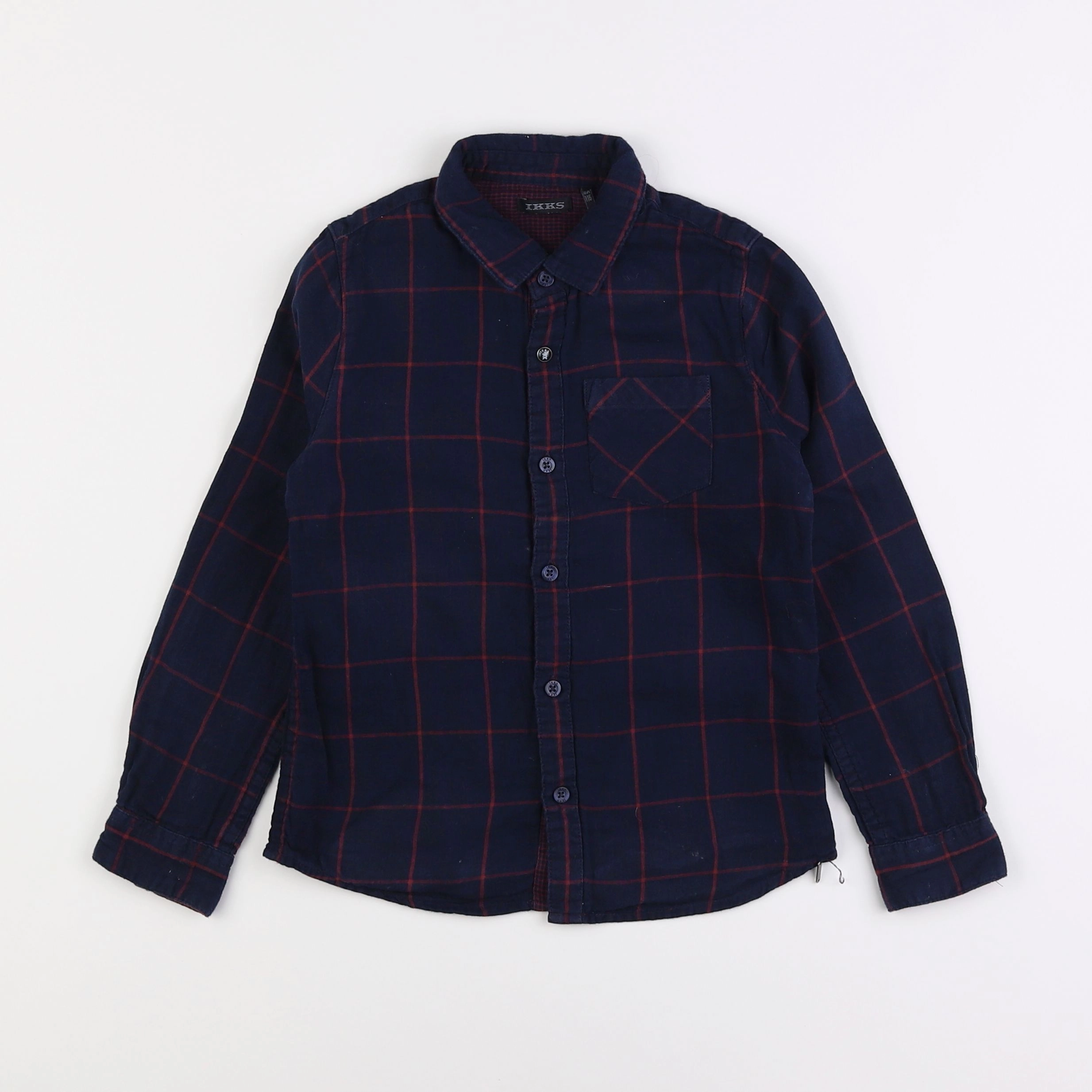 IKKS - chemise bleu - 6 ans