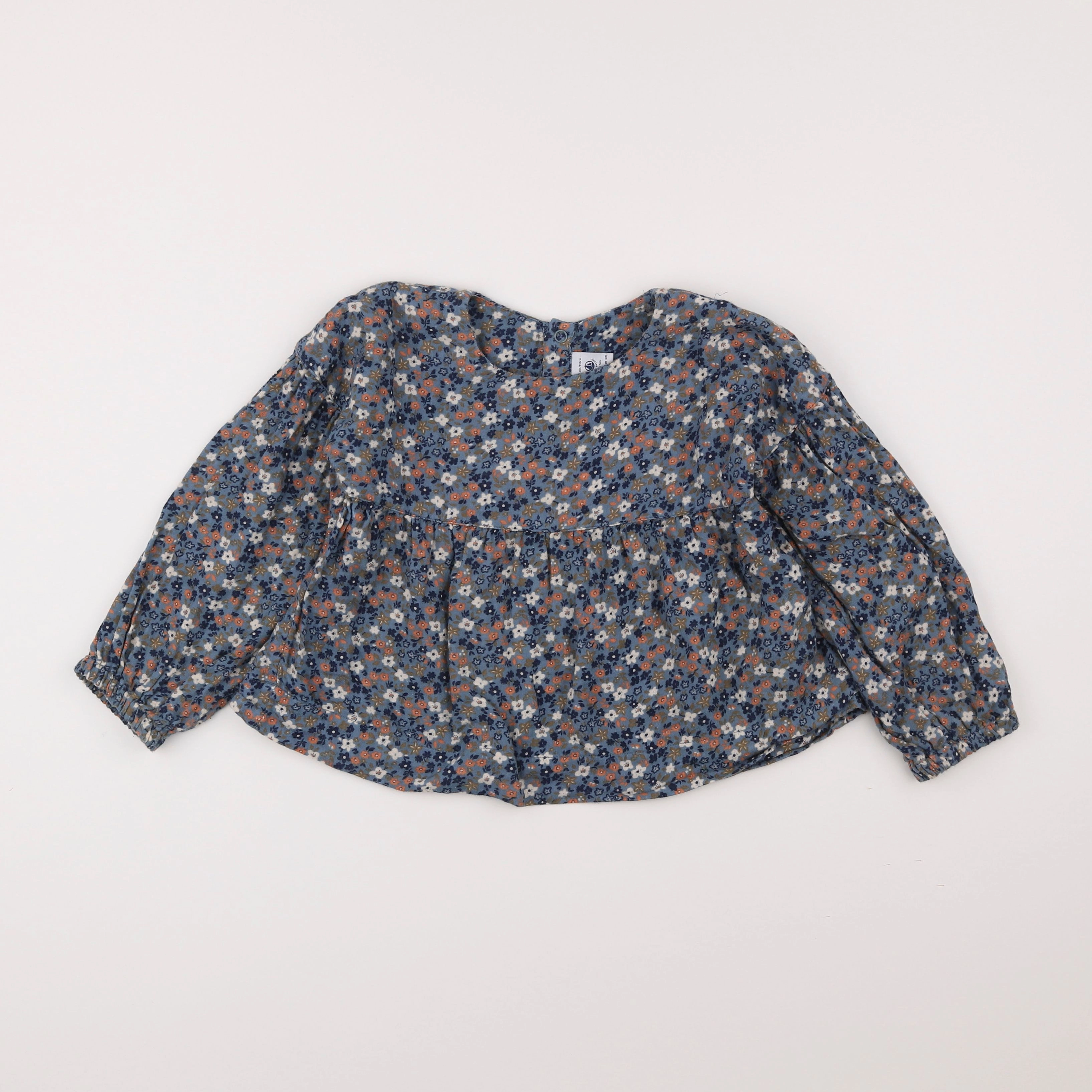 Petit Bateau - blouse multicolore - 5 ans