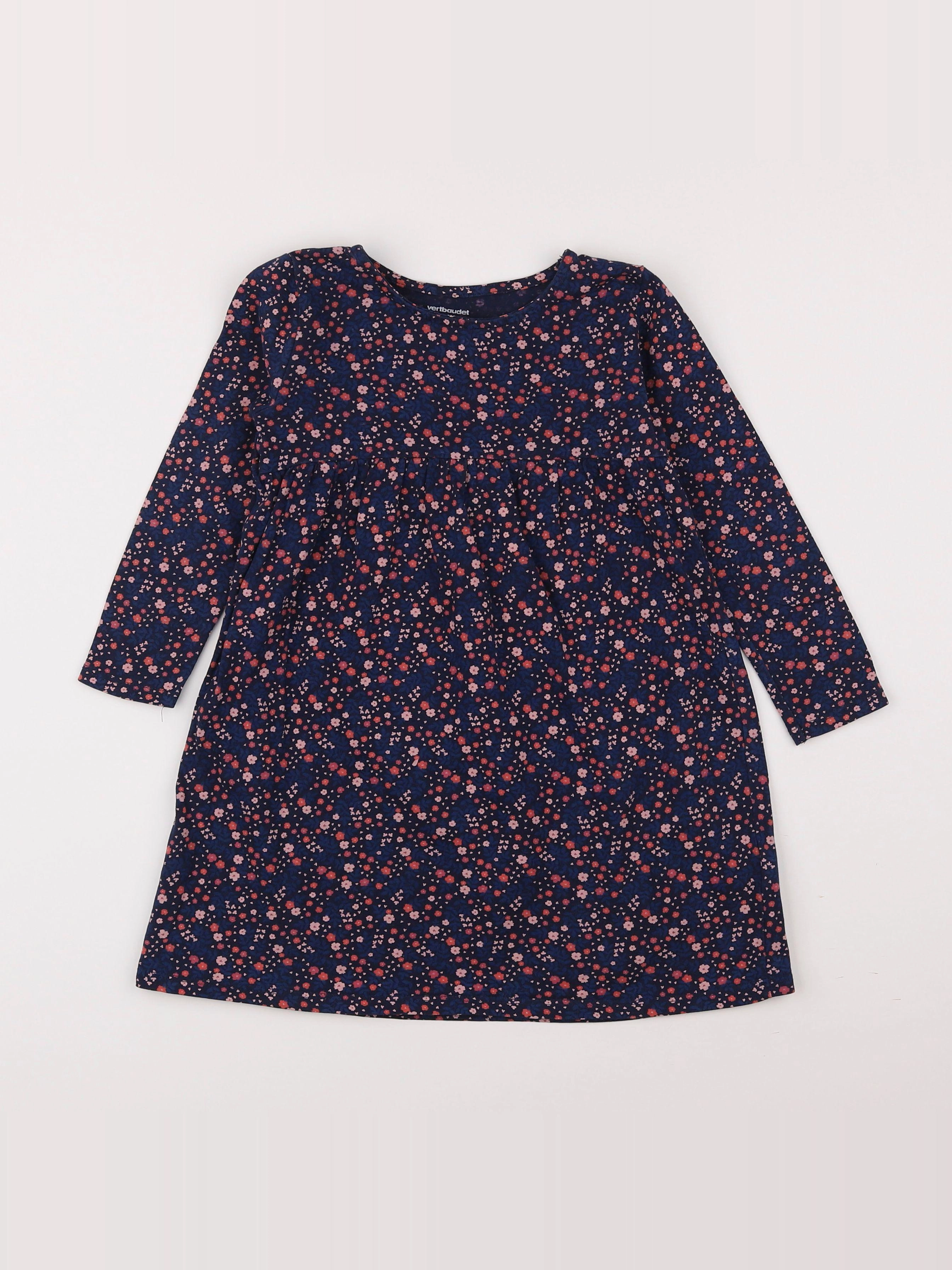 Vertbaudet - robe bleu - 5 ans