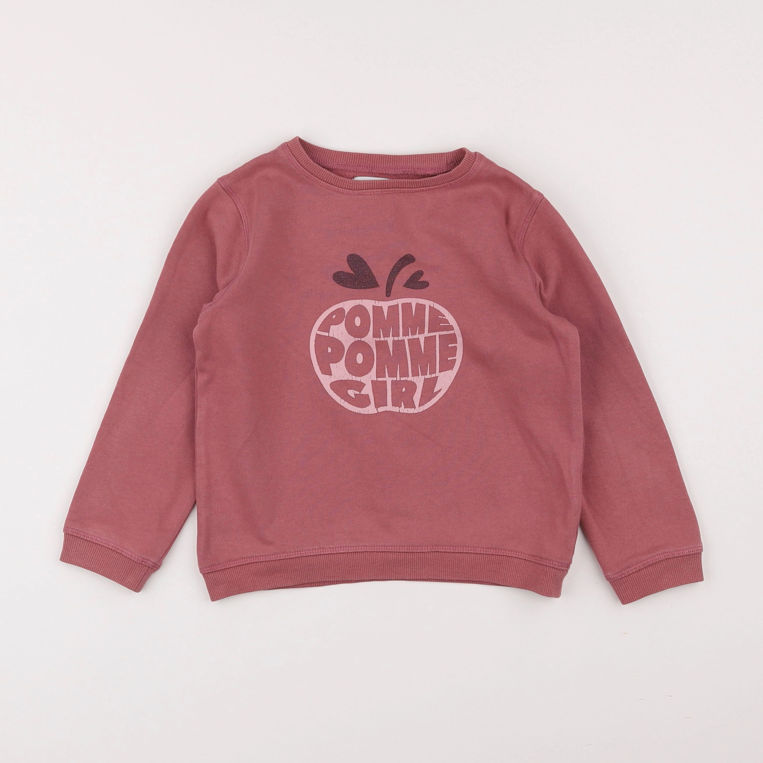 Vertbaudet - sweat bleu - 5 ans