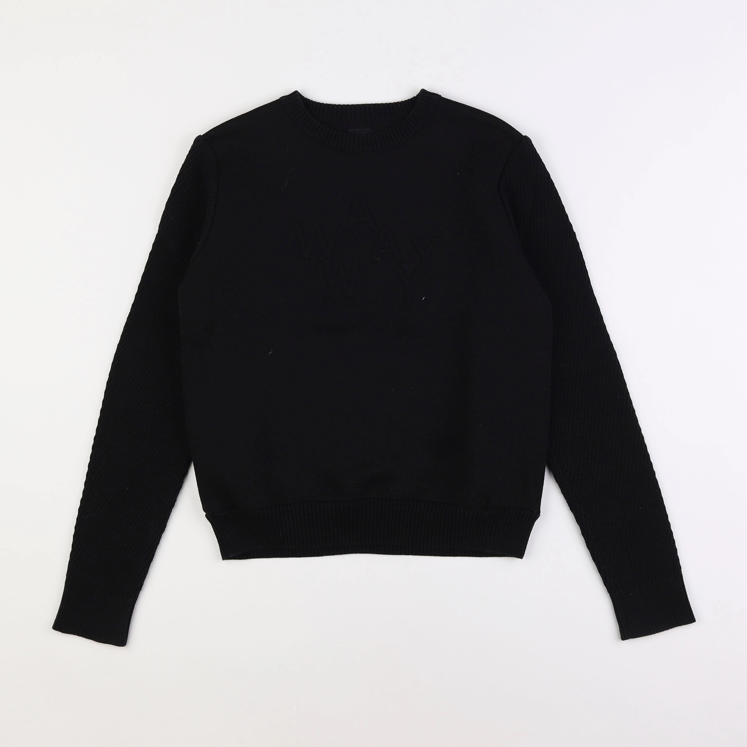 IKKS - sweat noir - 12 ans