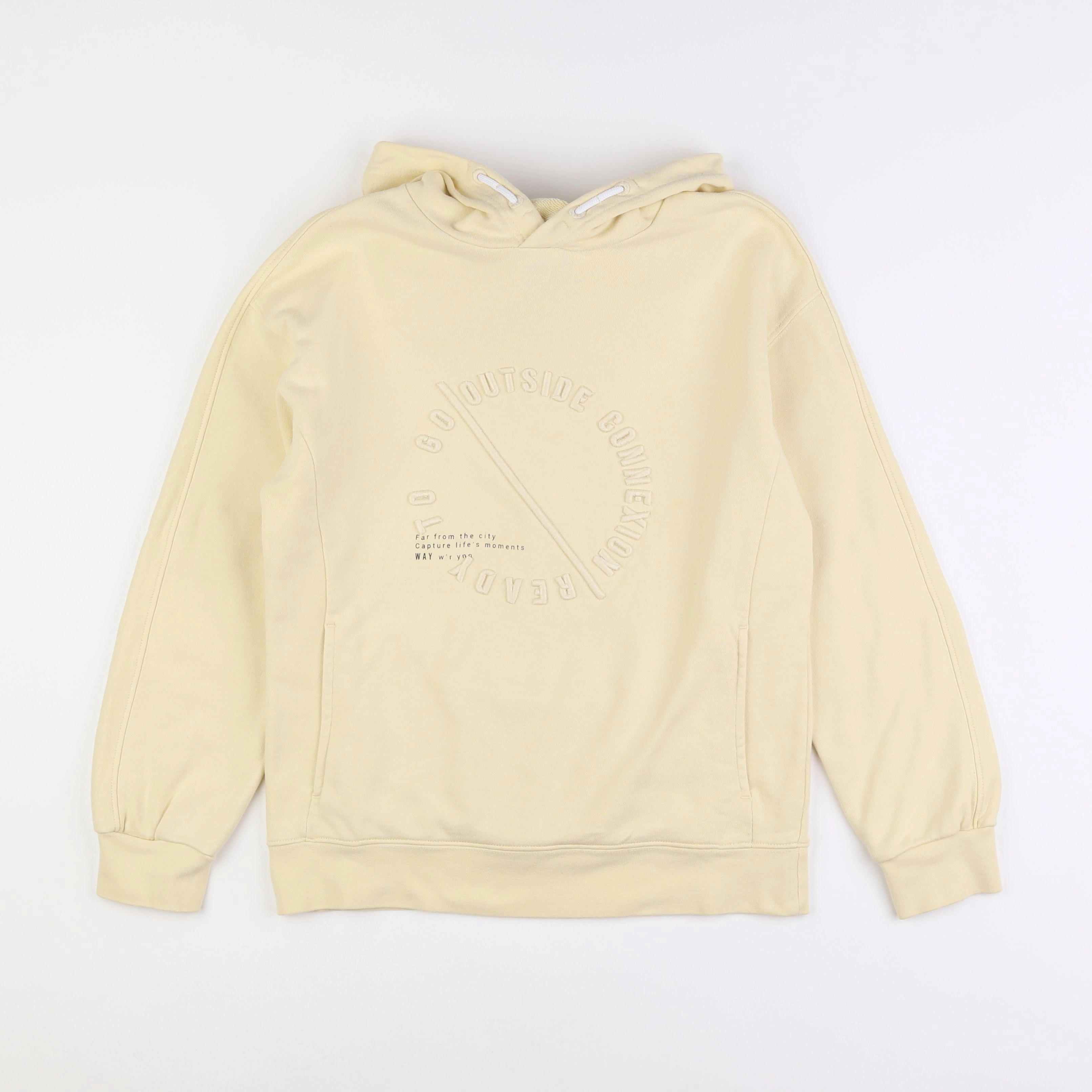 IKKS - sweat jaune - 12 ans