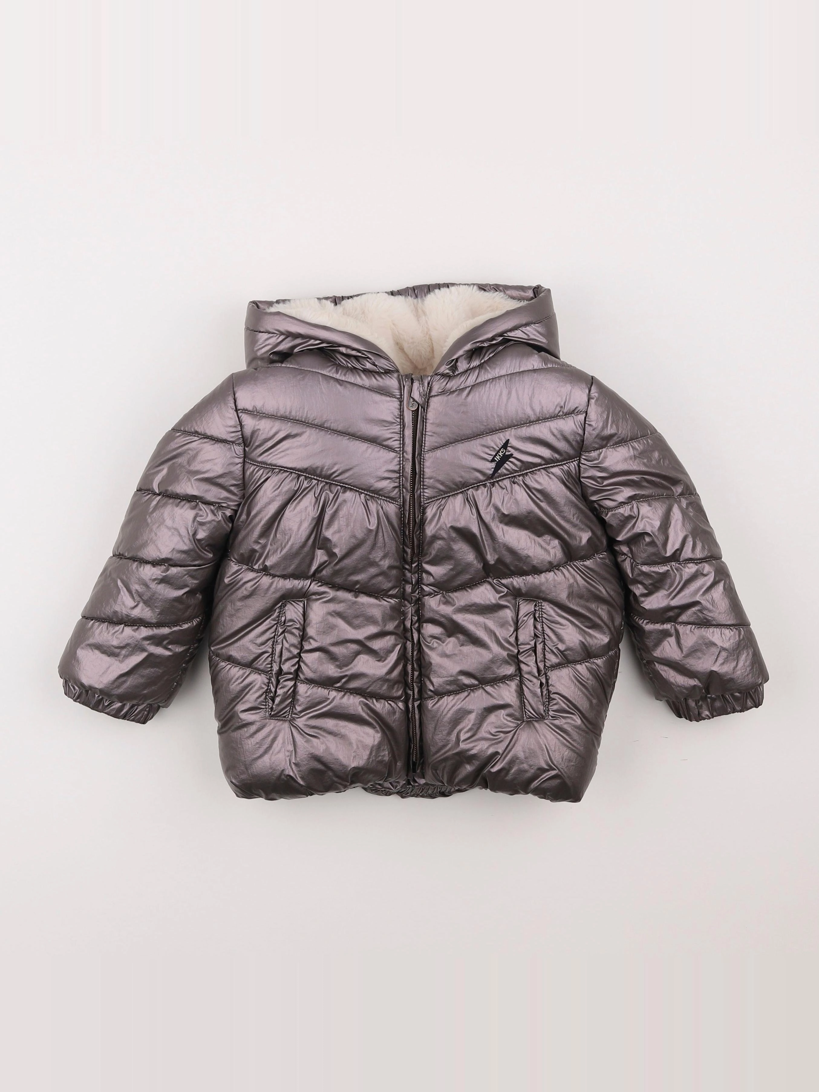 IKKS - doudoune gris - 2 ans