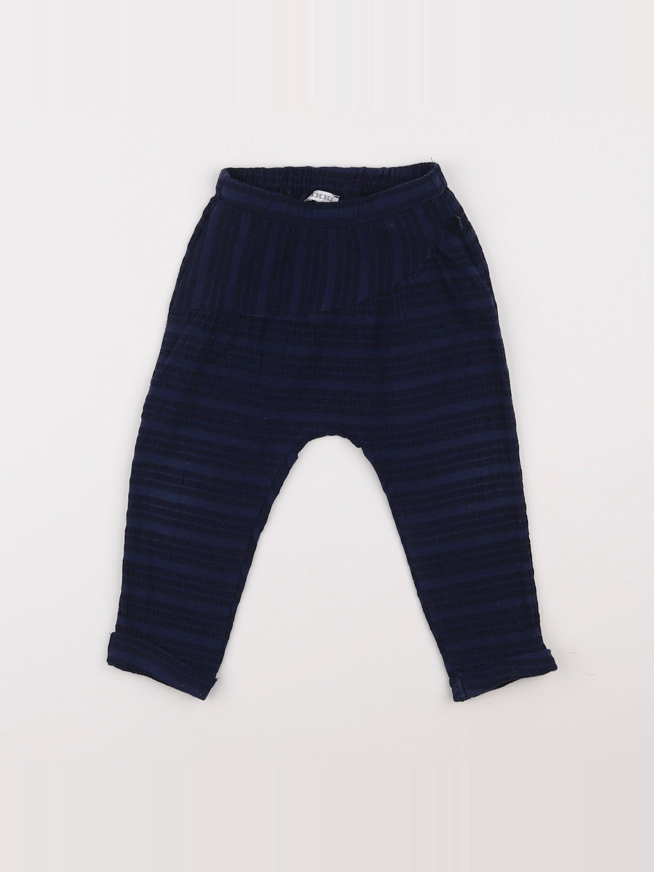 IKKS - pantalon bleu - 2 ans