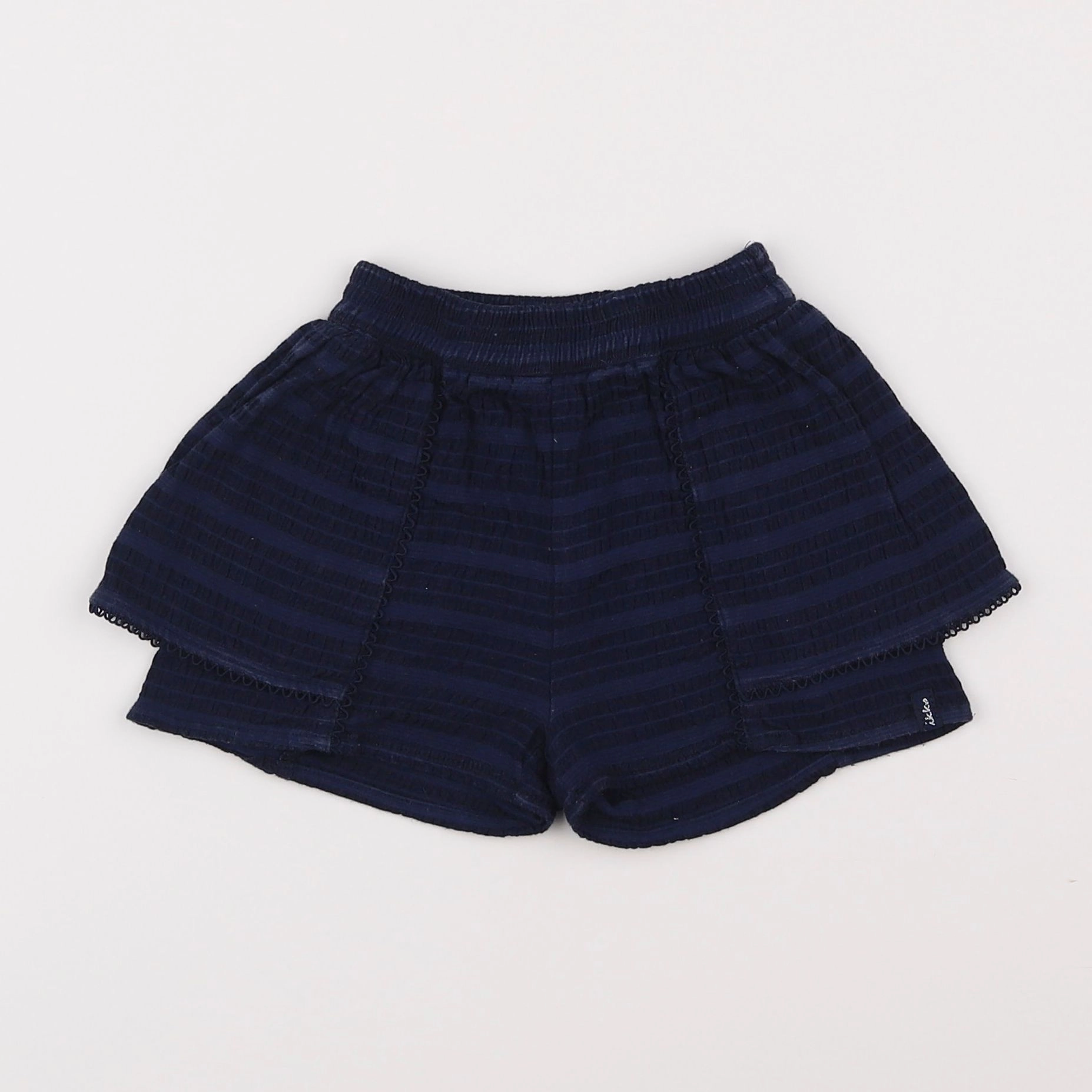 IKKS - short bleu - 2 ans