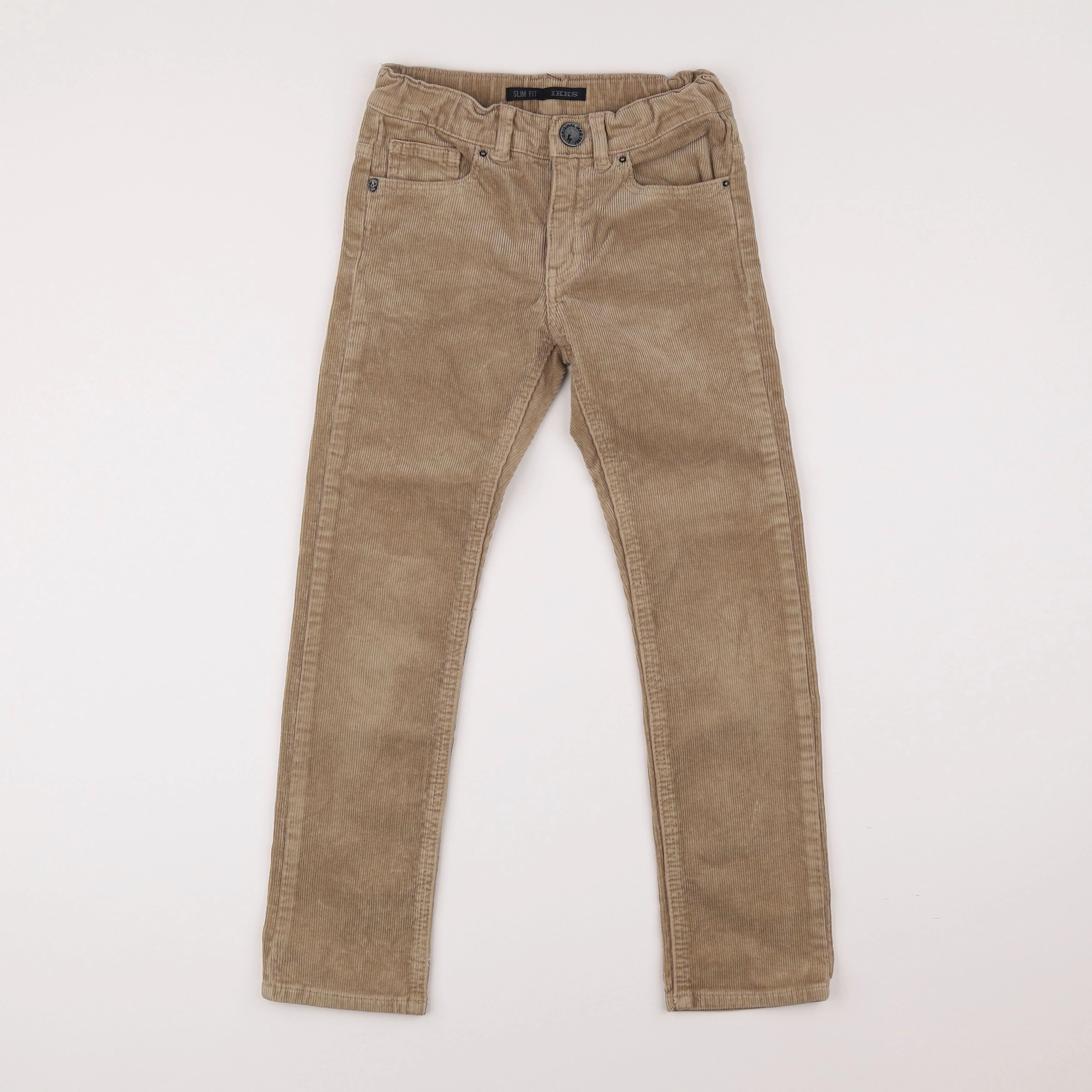 IKKS - pantalon beige - 8/9 ans