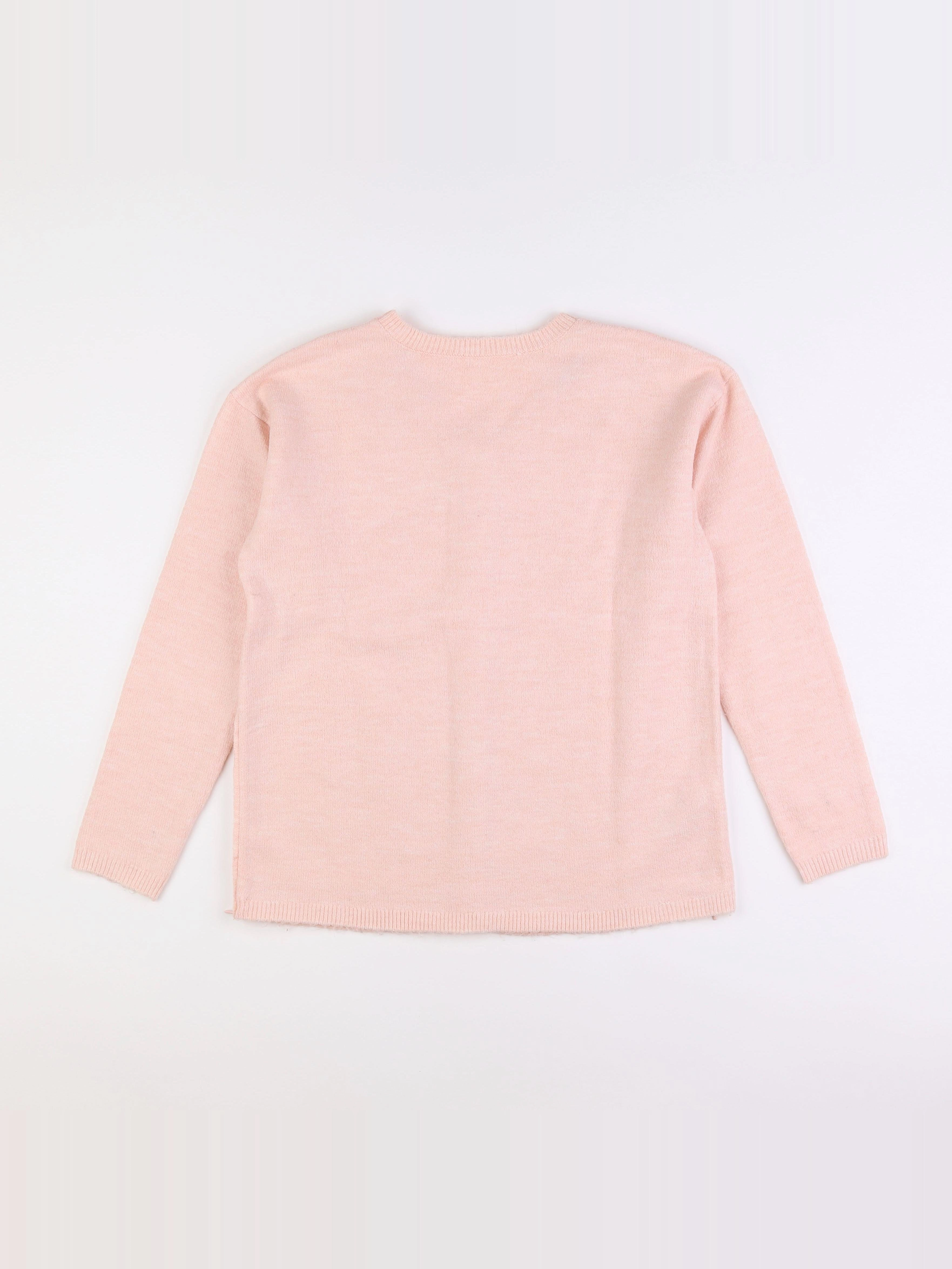 Vertbaudet - pull grossesse rose - 34 à 36