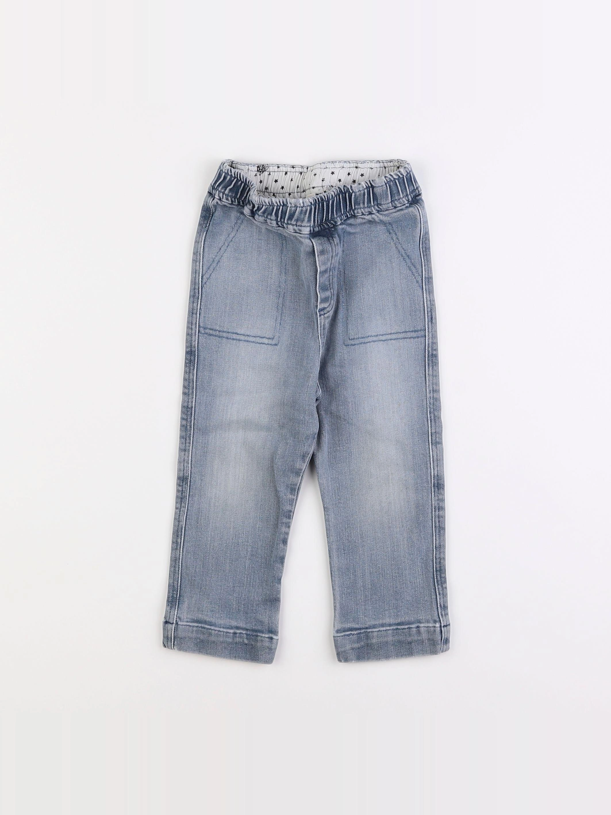 Bonton - jean gris - 2 ans