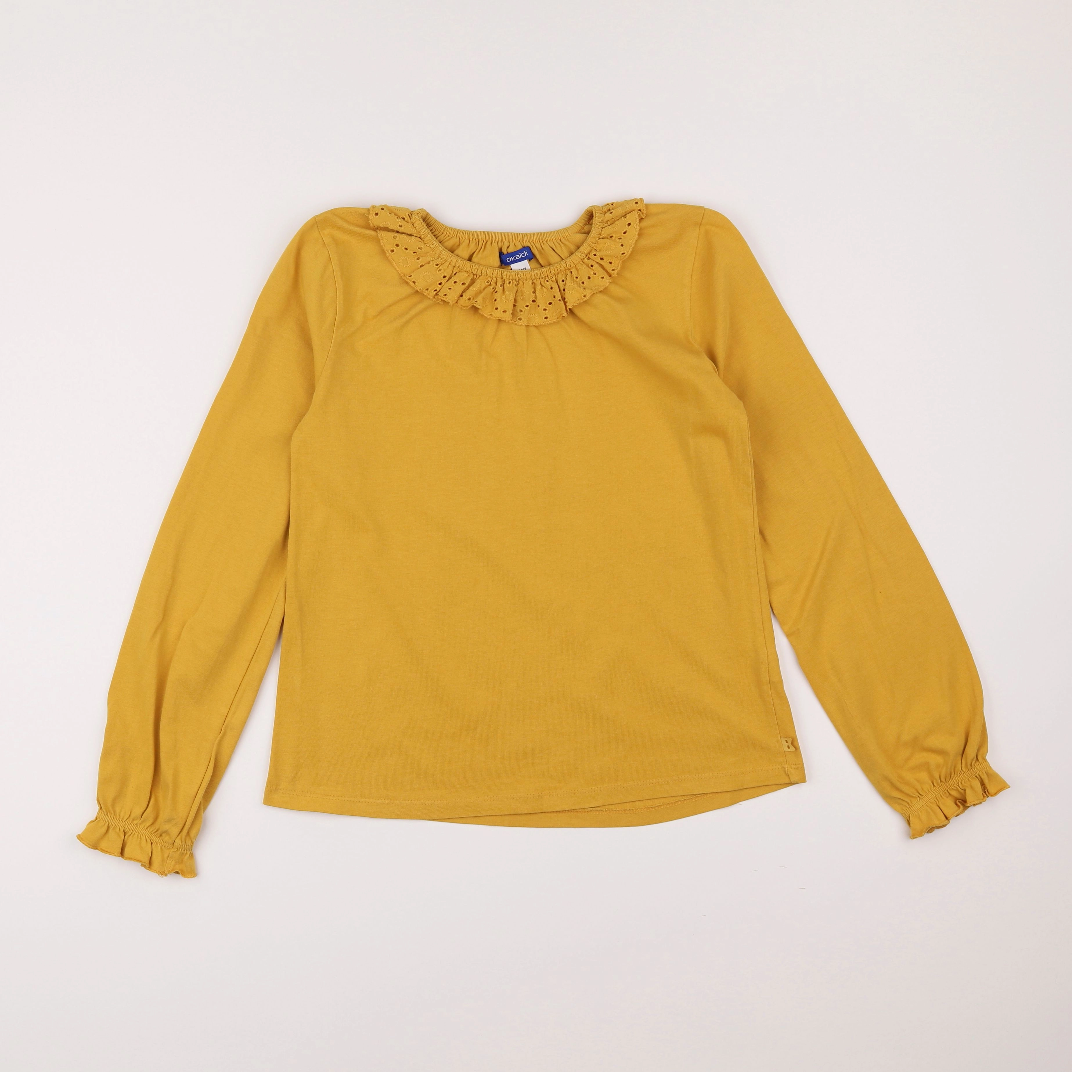 Okaidi - tee-shirt jaune - 12 ans