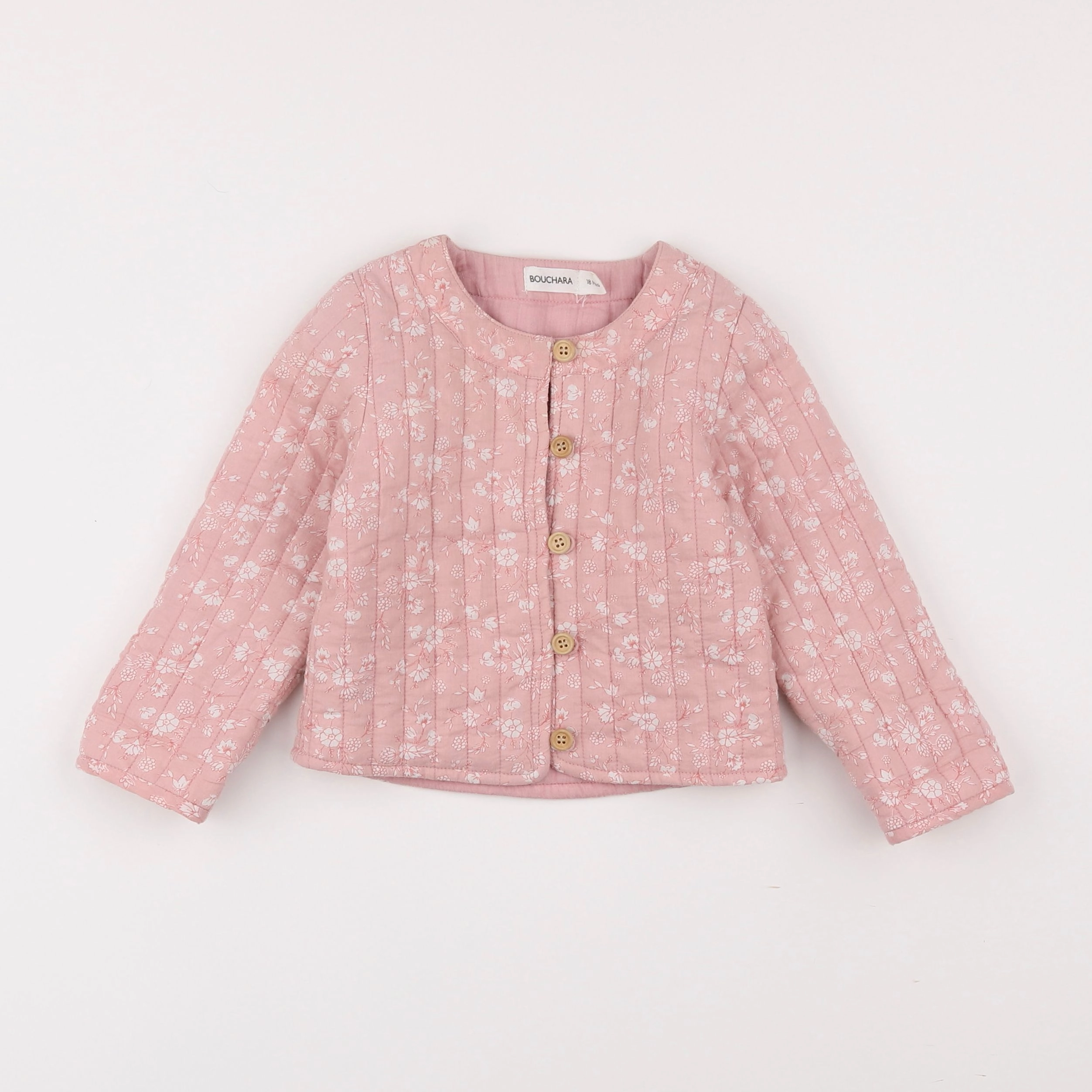 Bouchara - veste rose - 18 mois