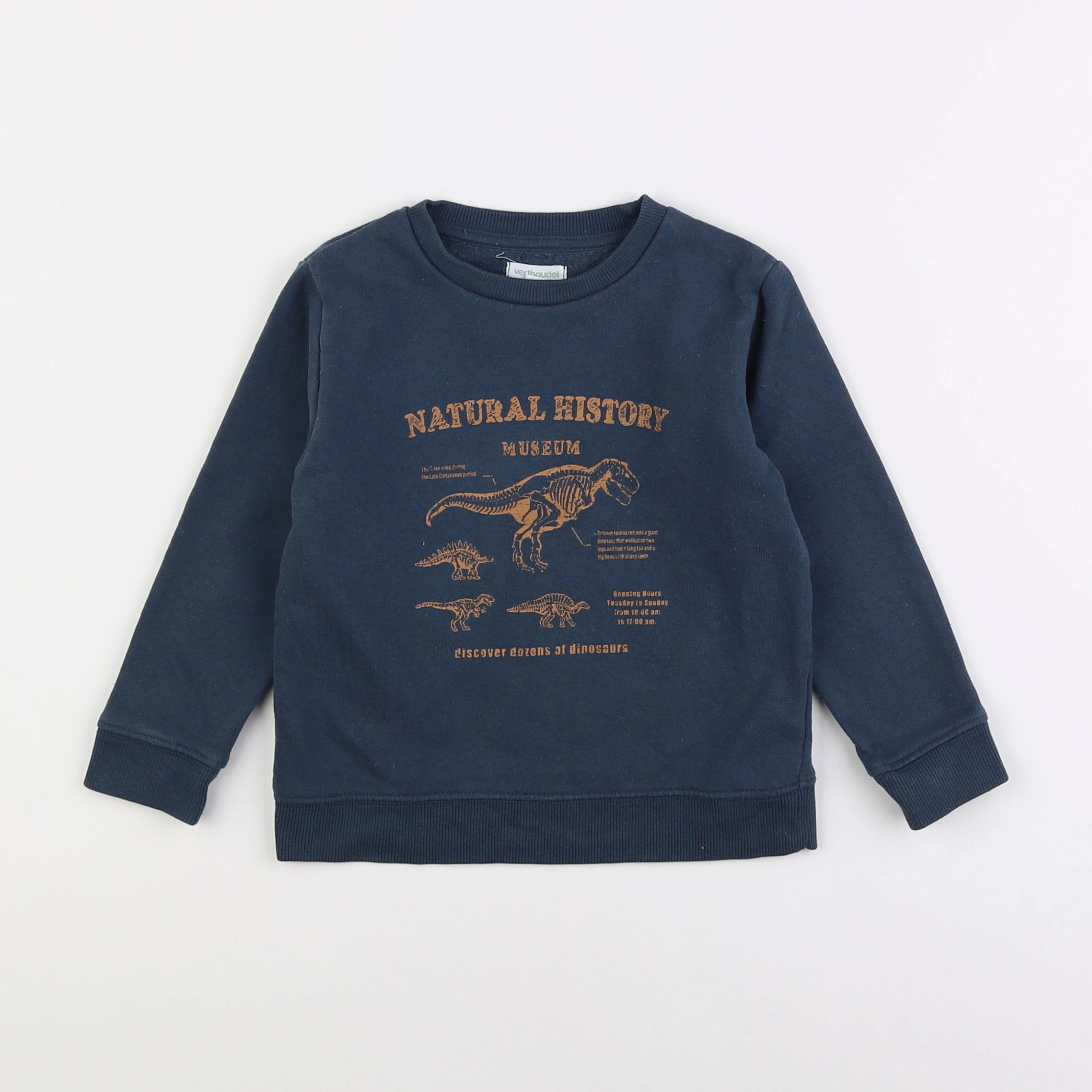 Vertbaudet - sweat gris - 4 ans