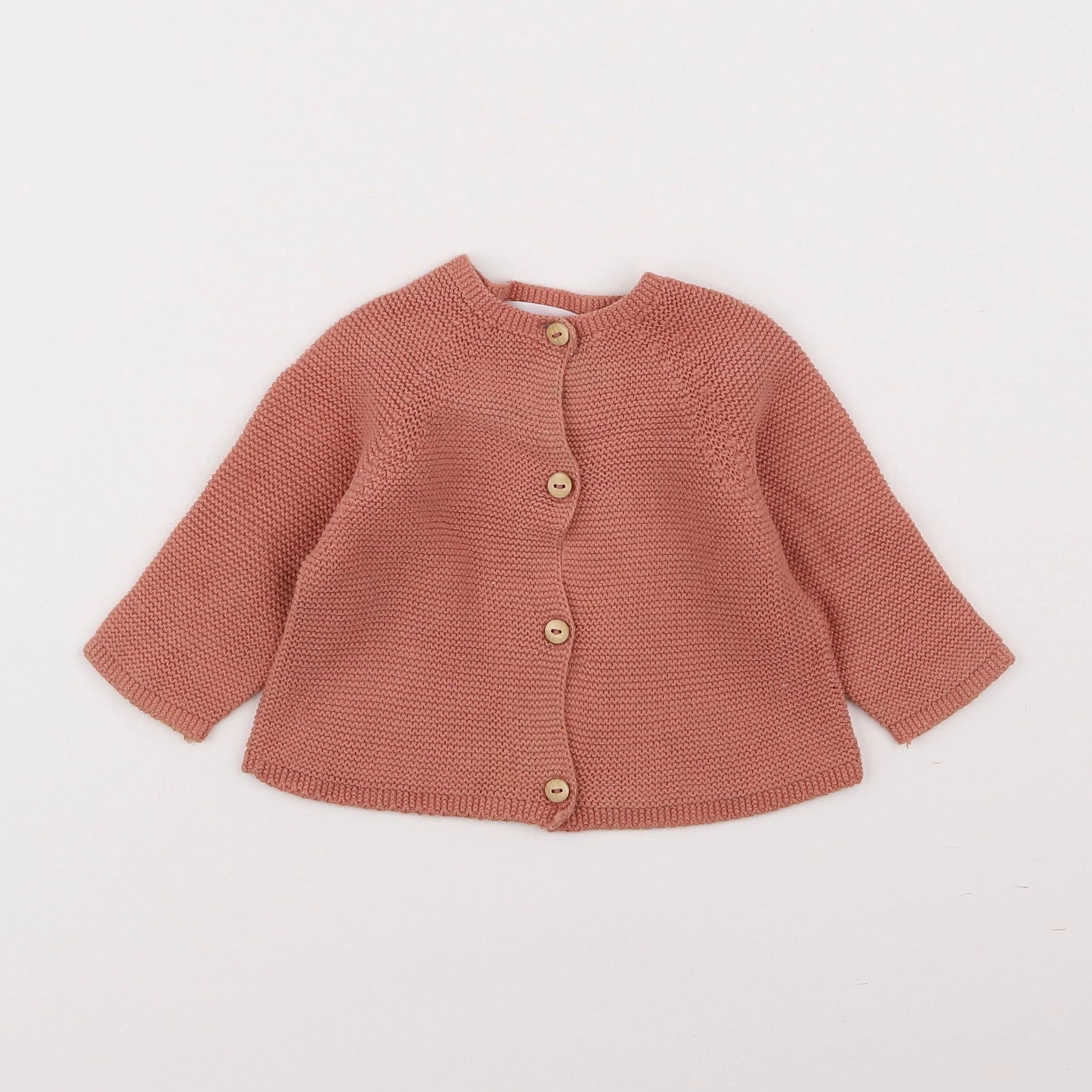 Zara - gilet rose - 1/3 mois