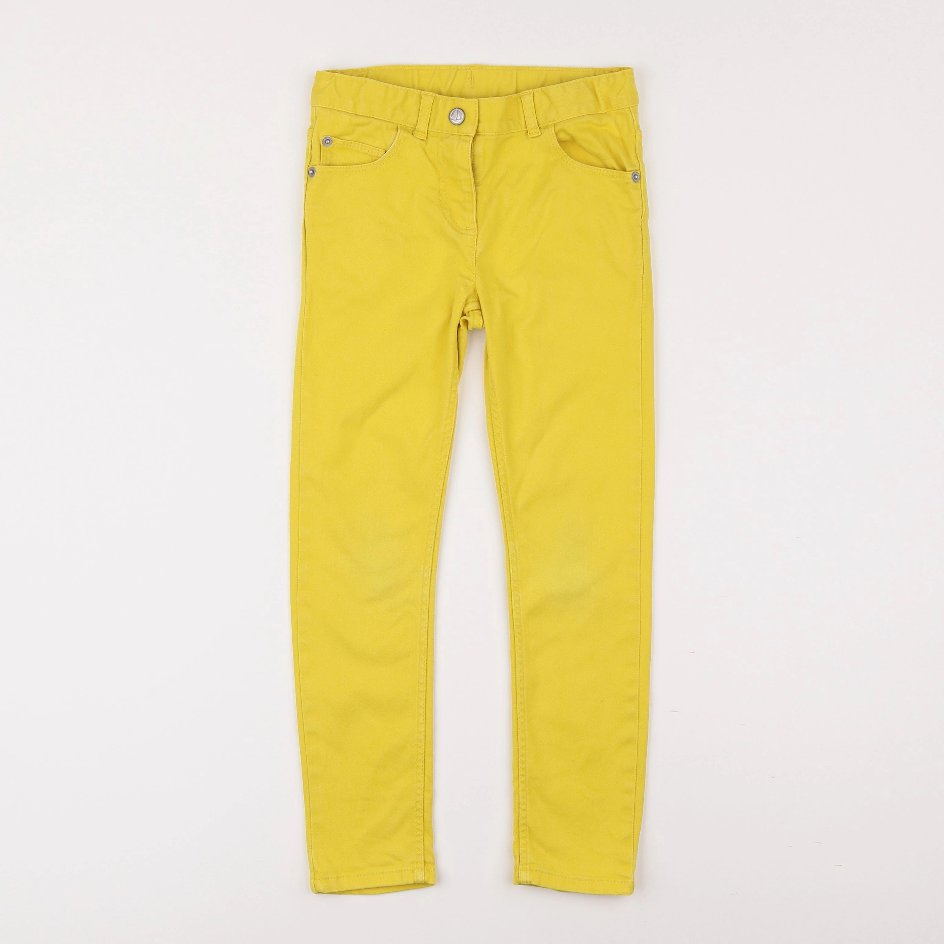 Petit Bateau - pantalon jaune - 6 ans