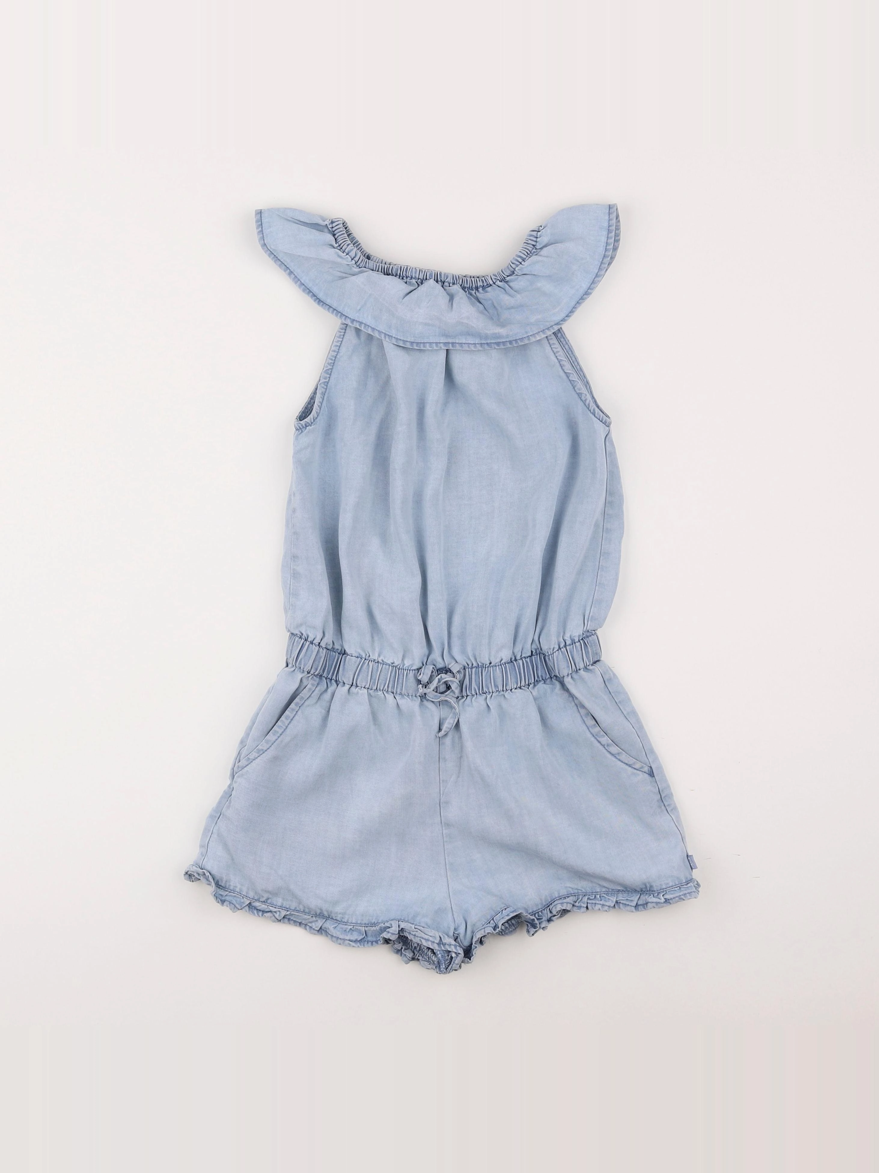 Okaidi - combinaison bleu - 8 ans