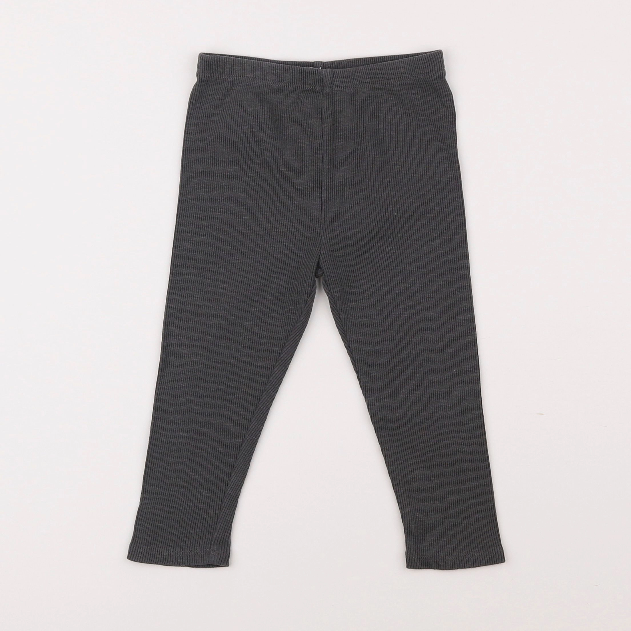 Vertbaudet - legging gris - 2 ans