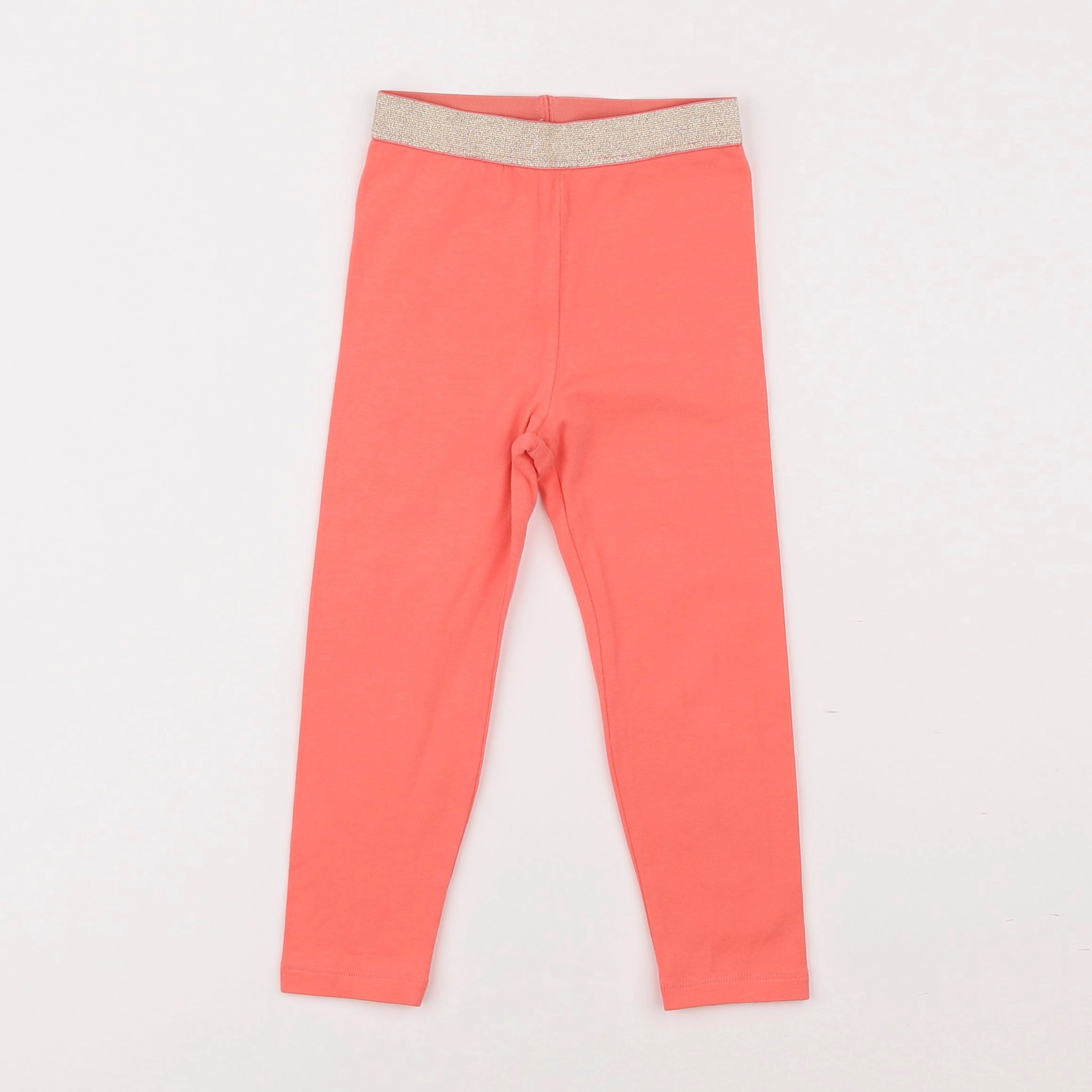 Vertbaudet - legging rose fluo - 3 ans