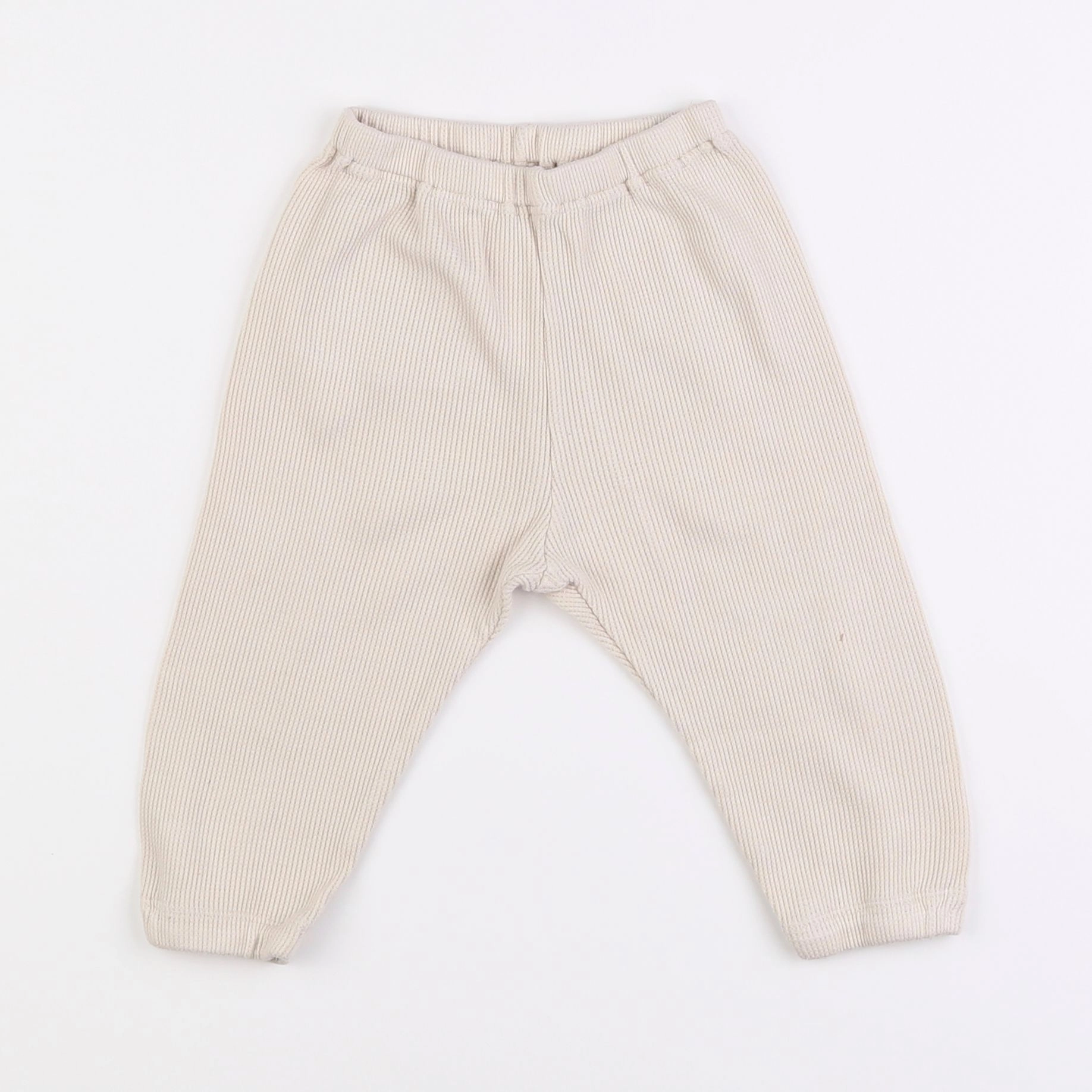 Uniqlo - pantalon beige - 12/18 mois