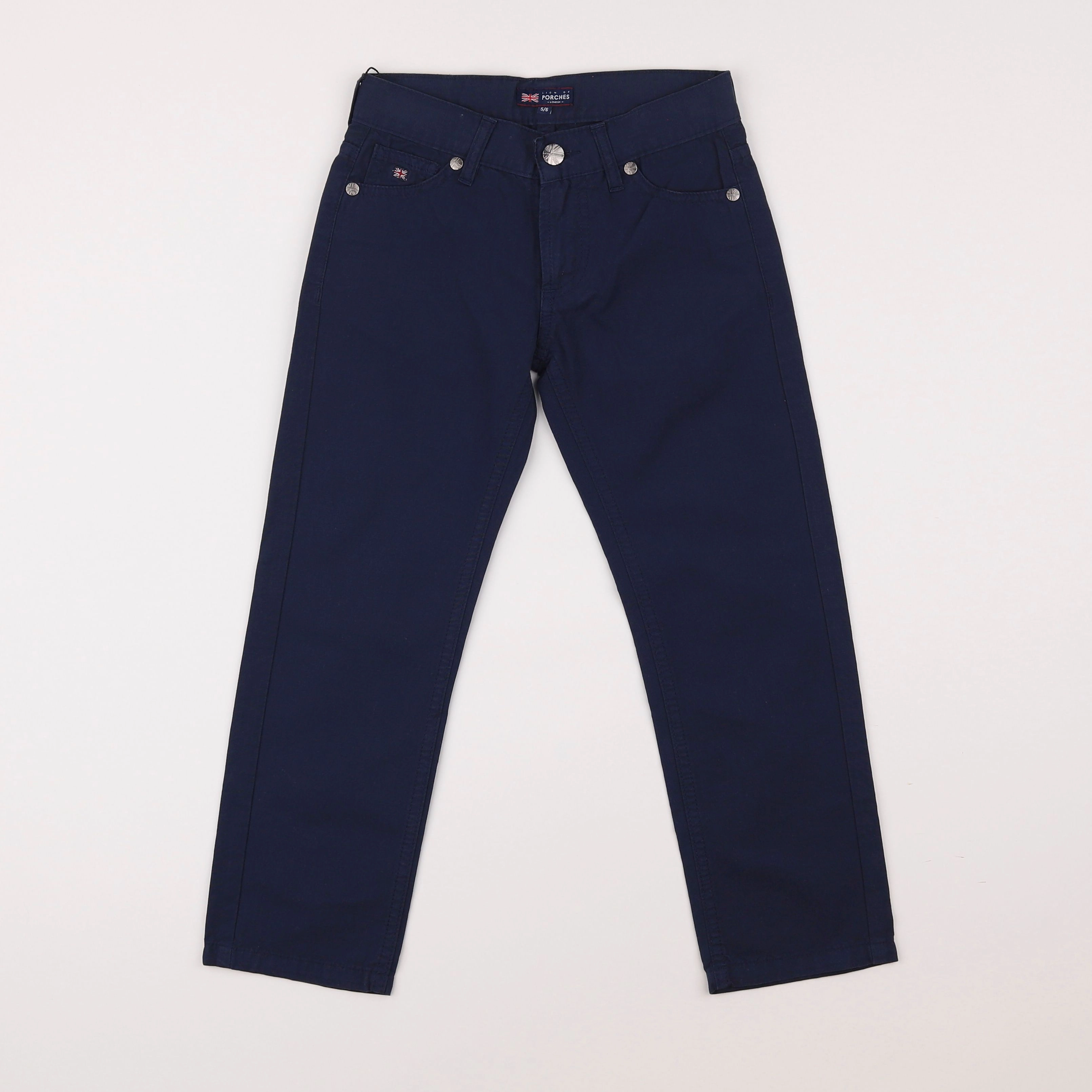 Lion of Porches - pantalon bleu - 5/6 ans