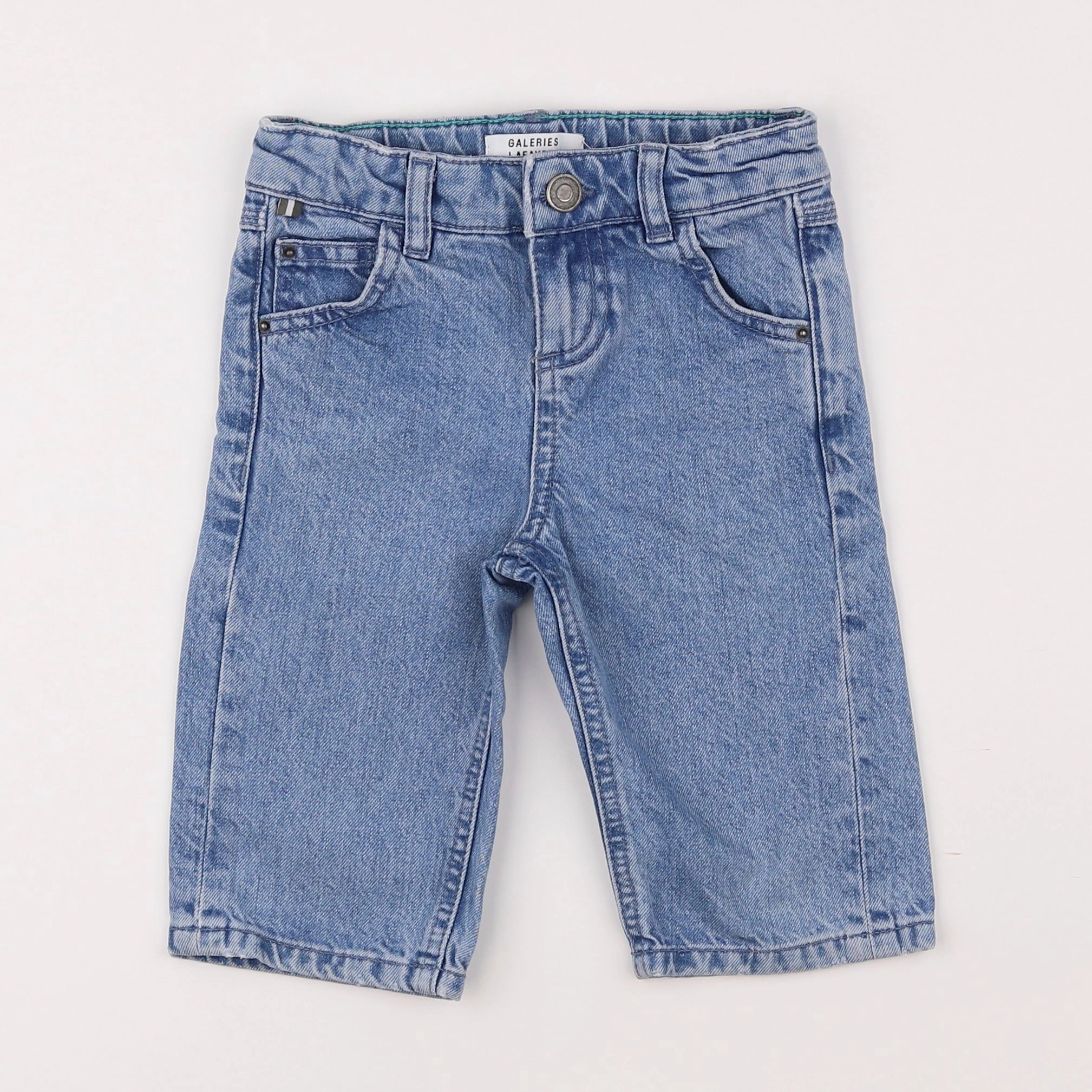 Galeries Lafayette - short bleu - 5 ans