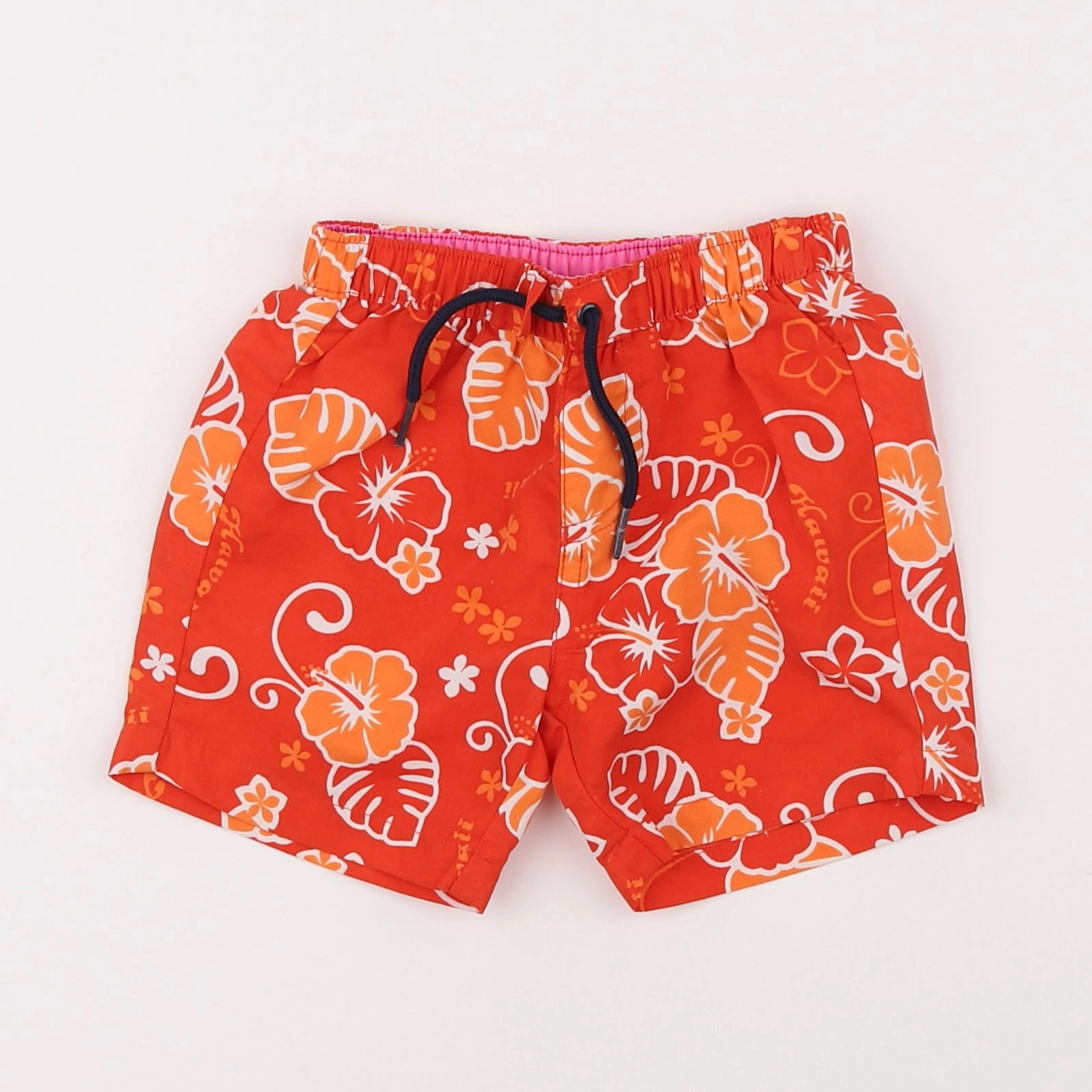 Vertbaudet - maillot de bain orange - 18 mois