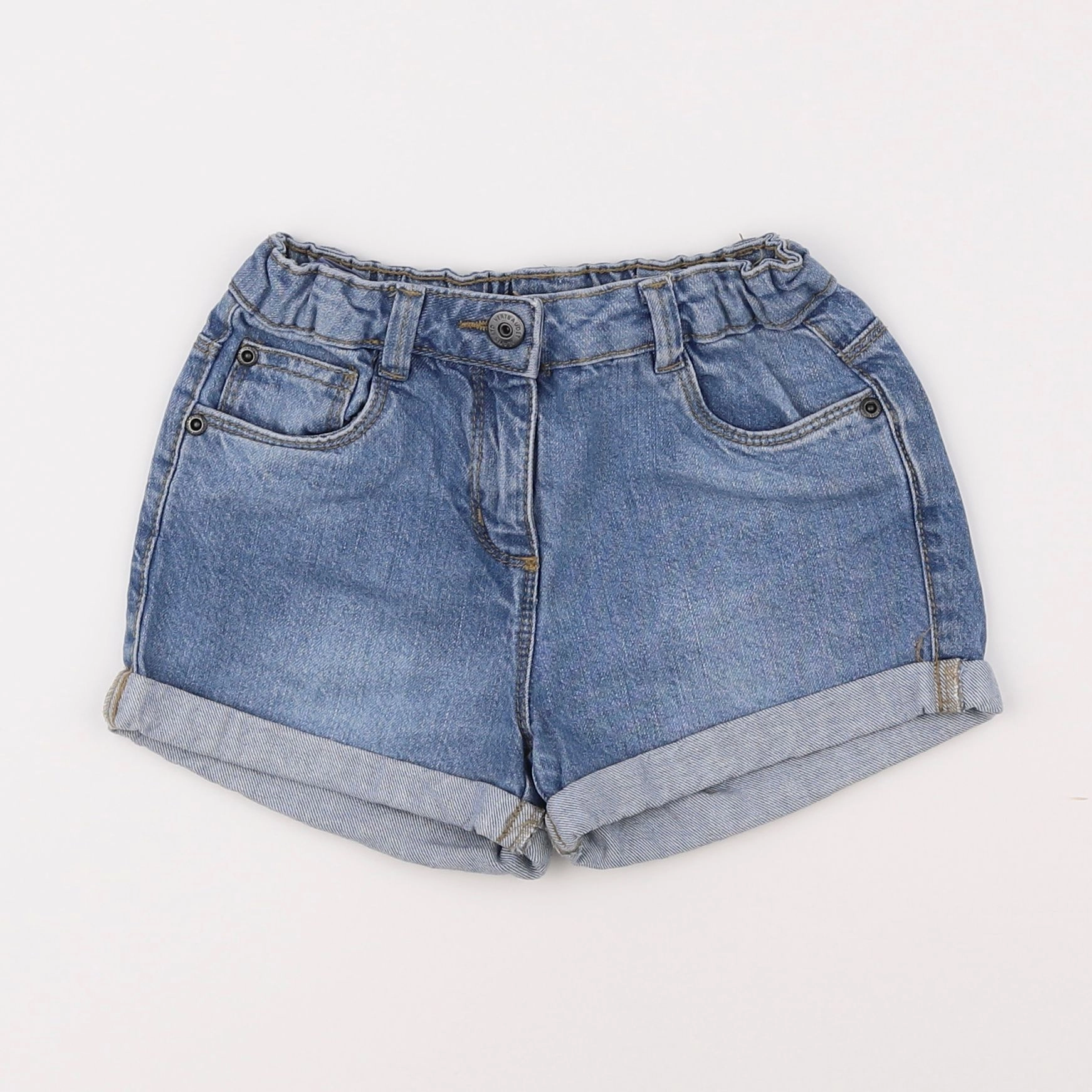 Vertbaudet - short bleu - 6 ans