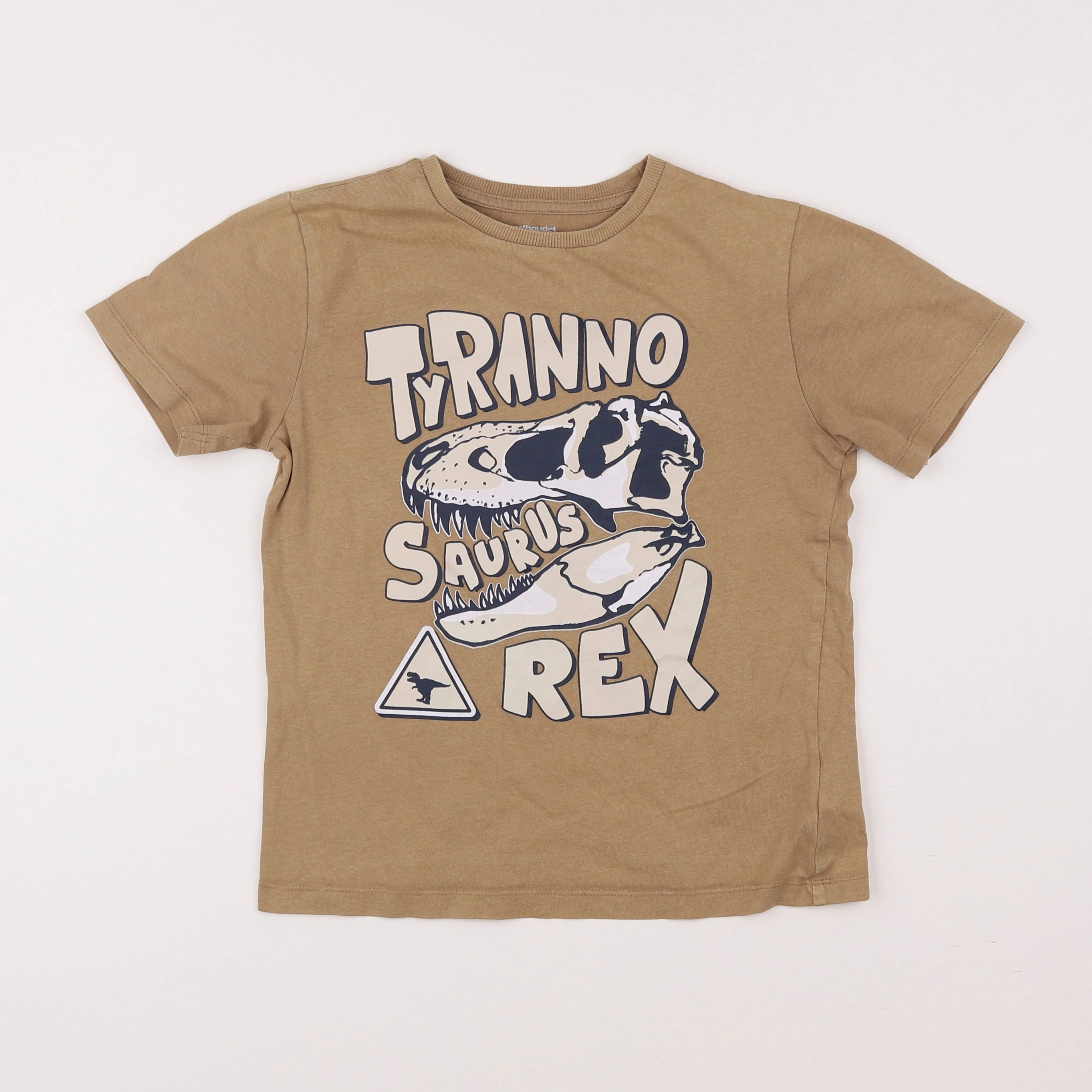 Vertbaudet - tee-shirt marron - 10 ans