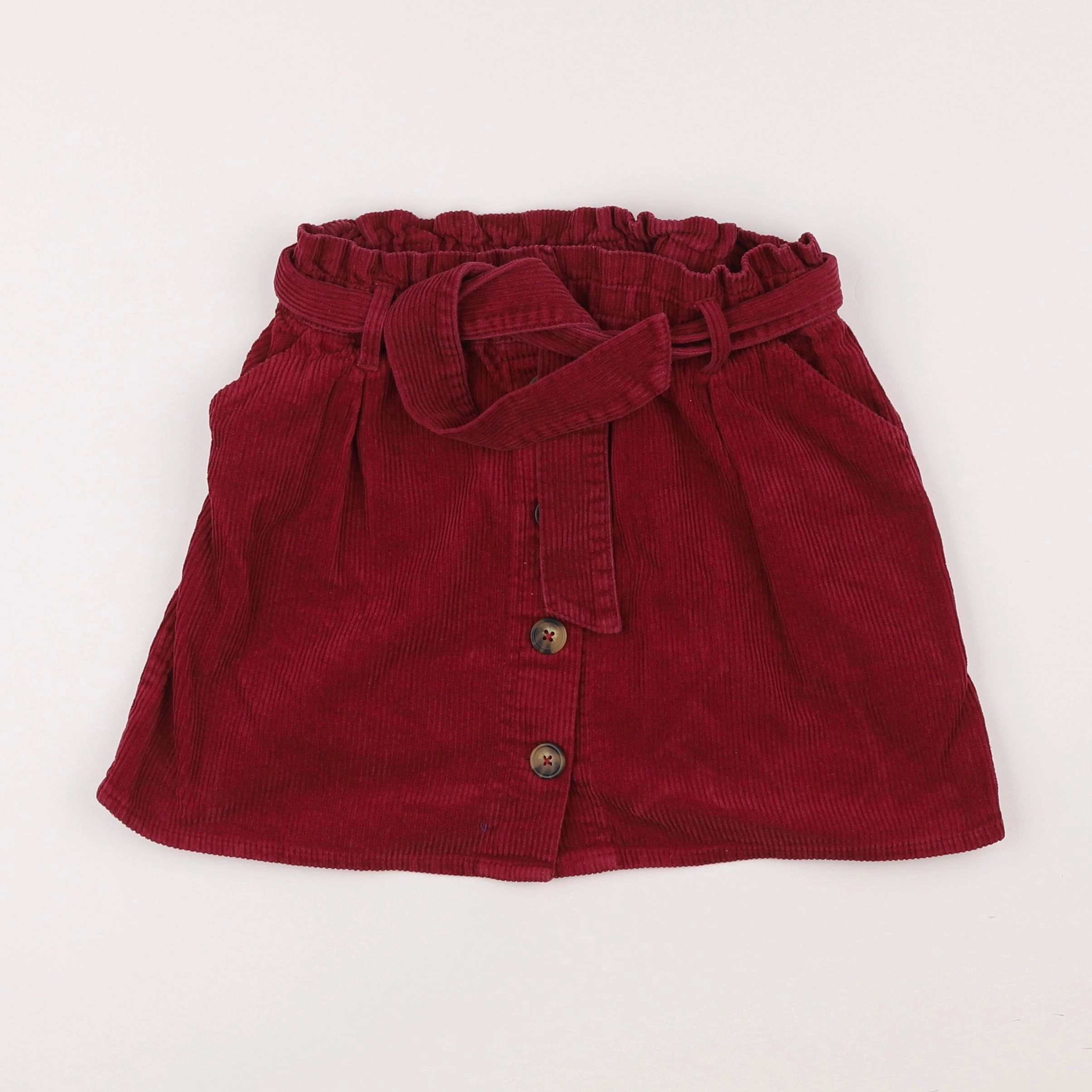 Vertbaudet - jupe rouge - 12 ans