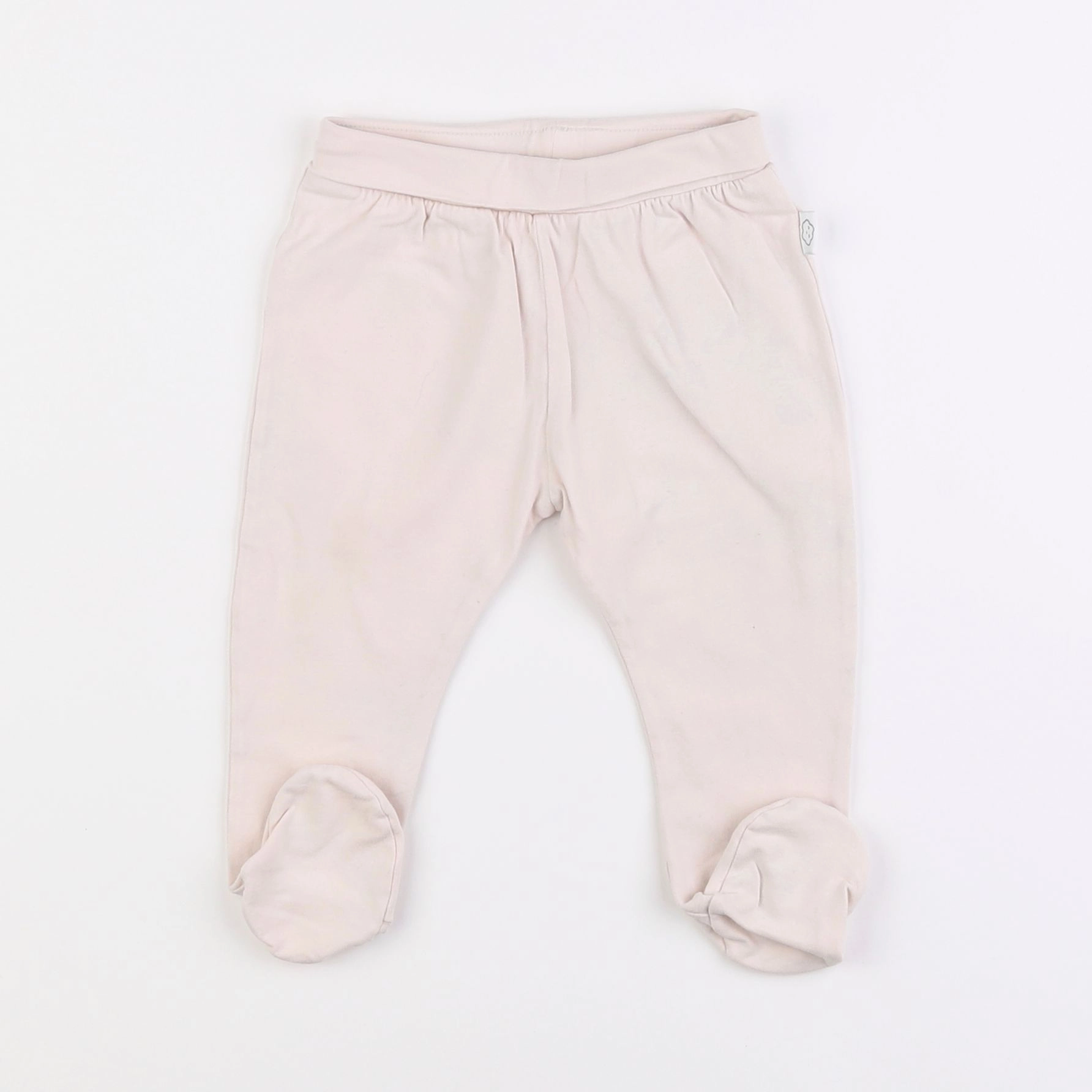 Vertbaudet - pantalon beige - 12 mois