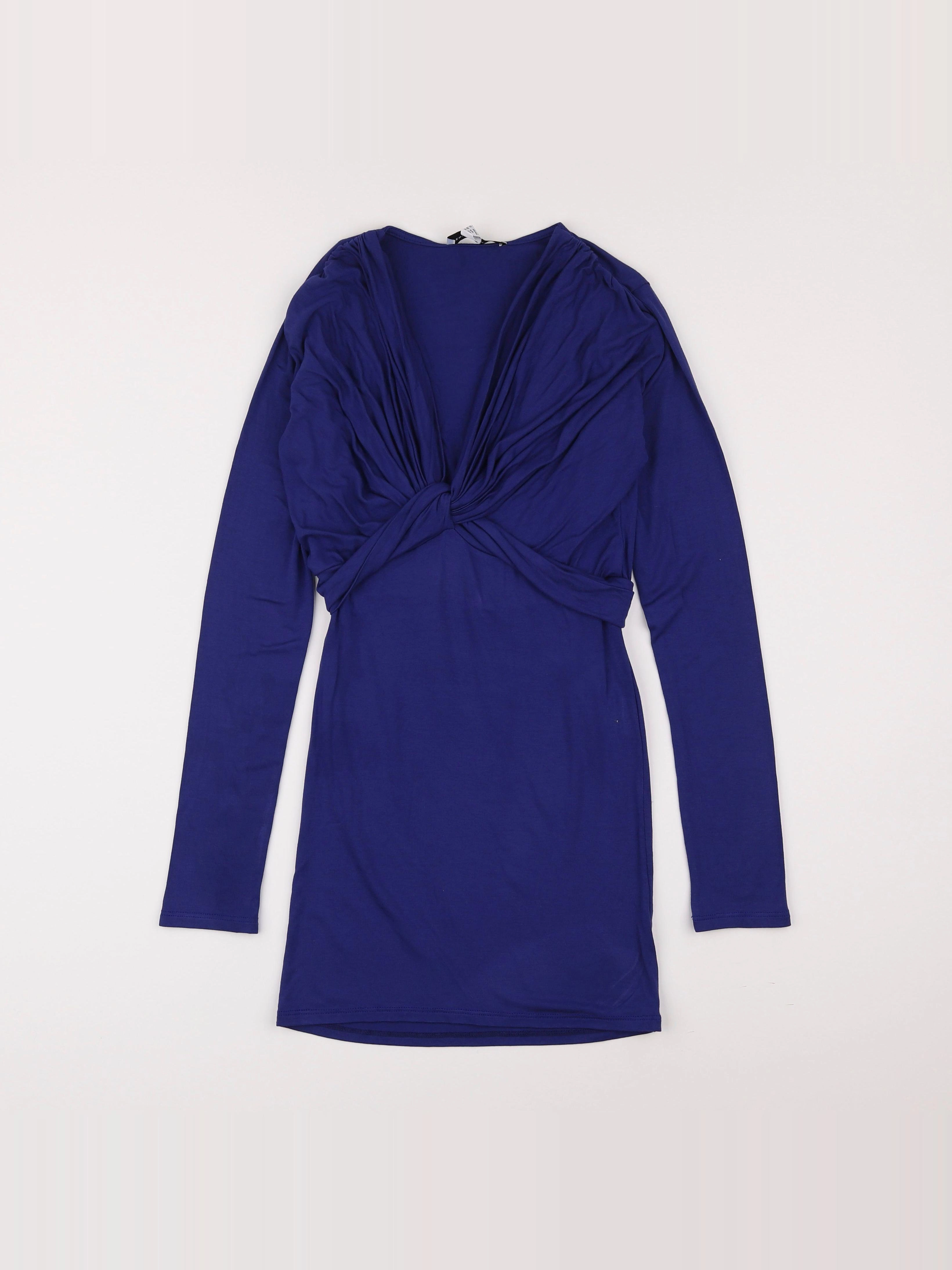 Envie de fraise - tee-shirt grossesse bleu - 34 à 36