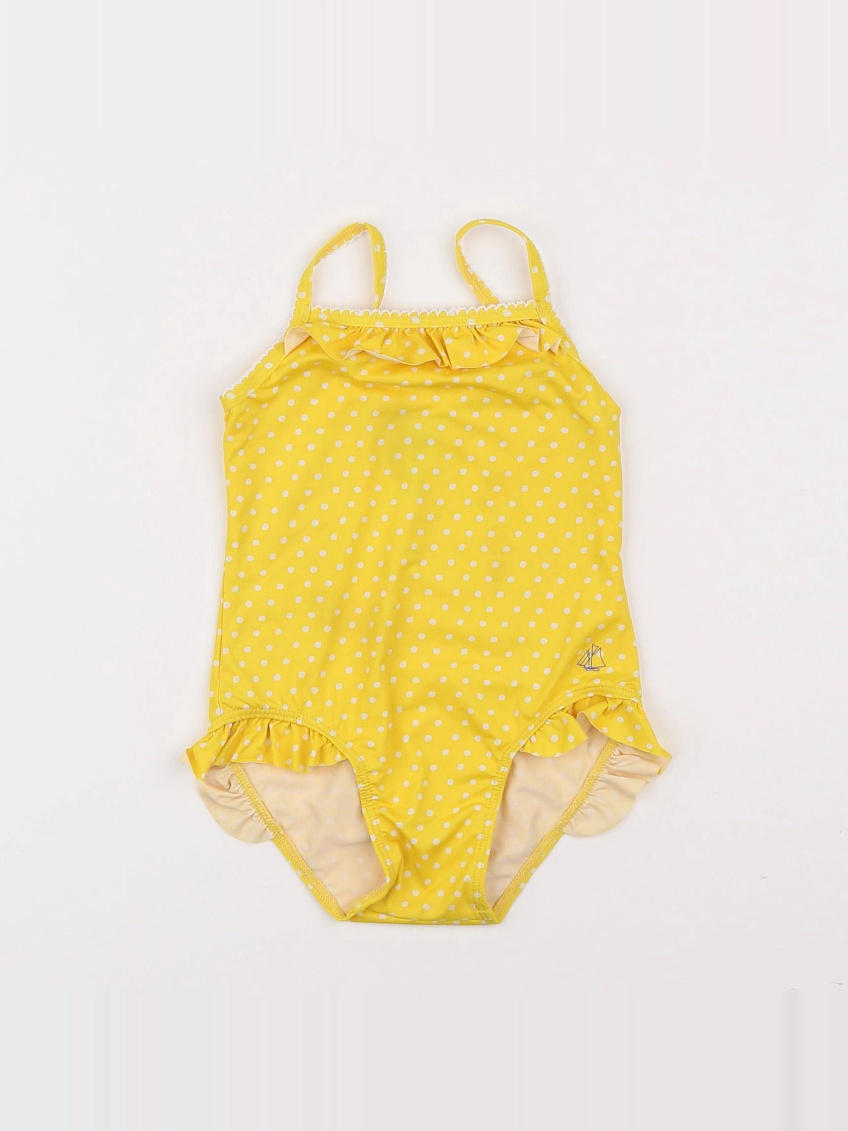 Petit Bateau - maillot de bain jaune - 18 mois