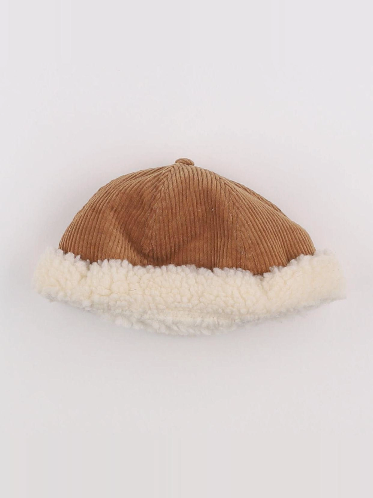 Vertbaudet - bonnet marron - 4/6 ans