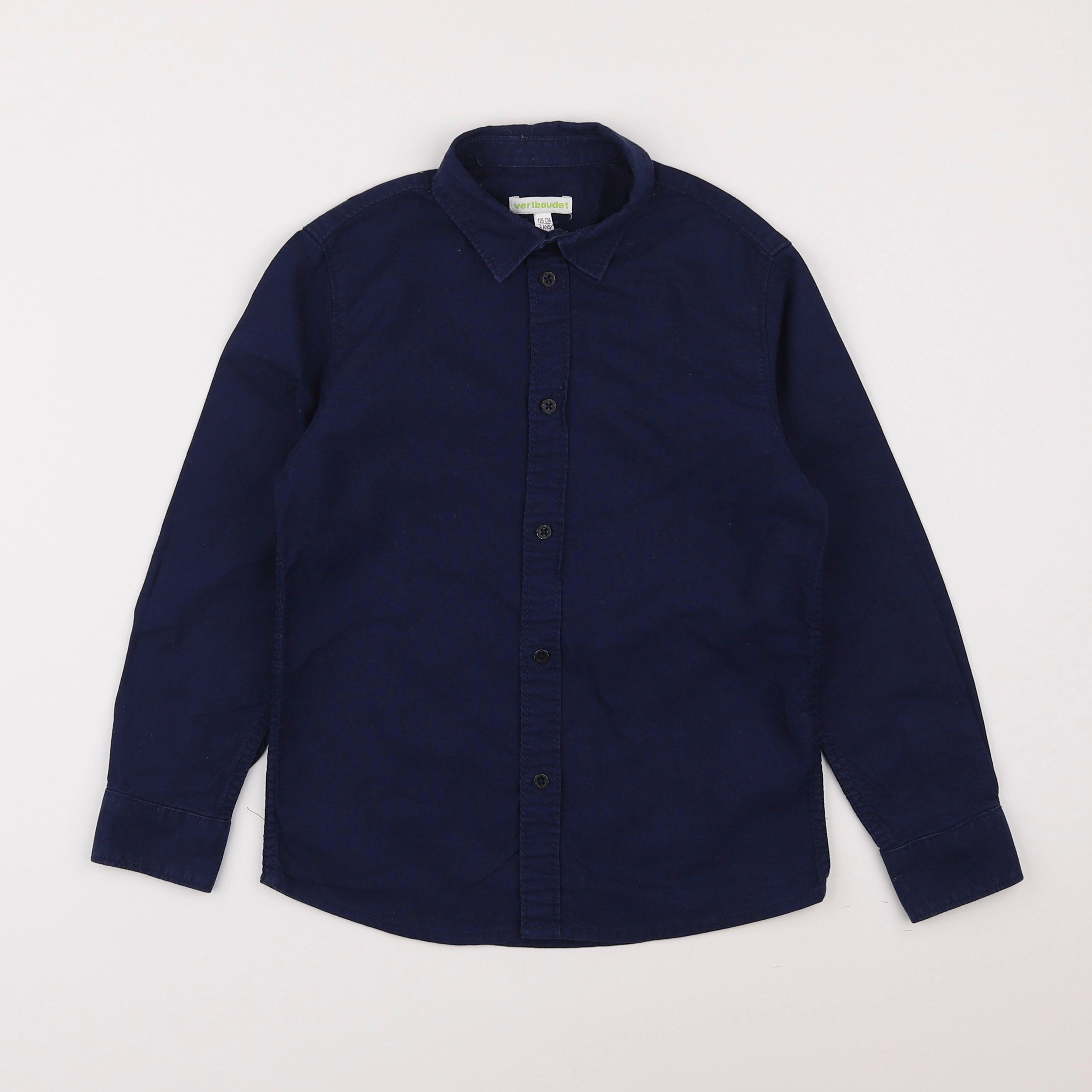 Vertbaudet - chemise bleu - 8 ans